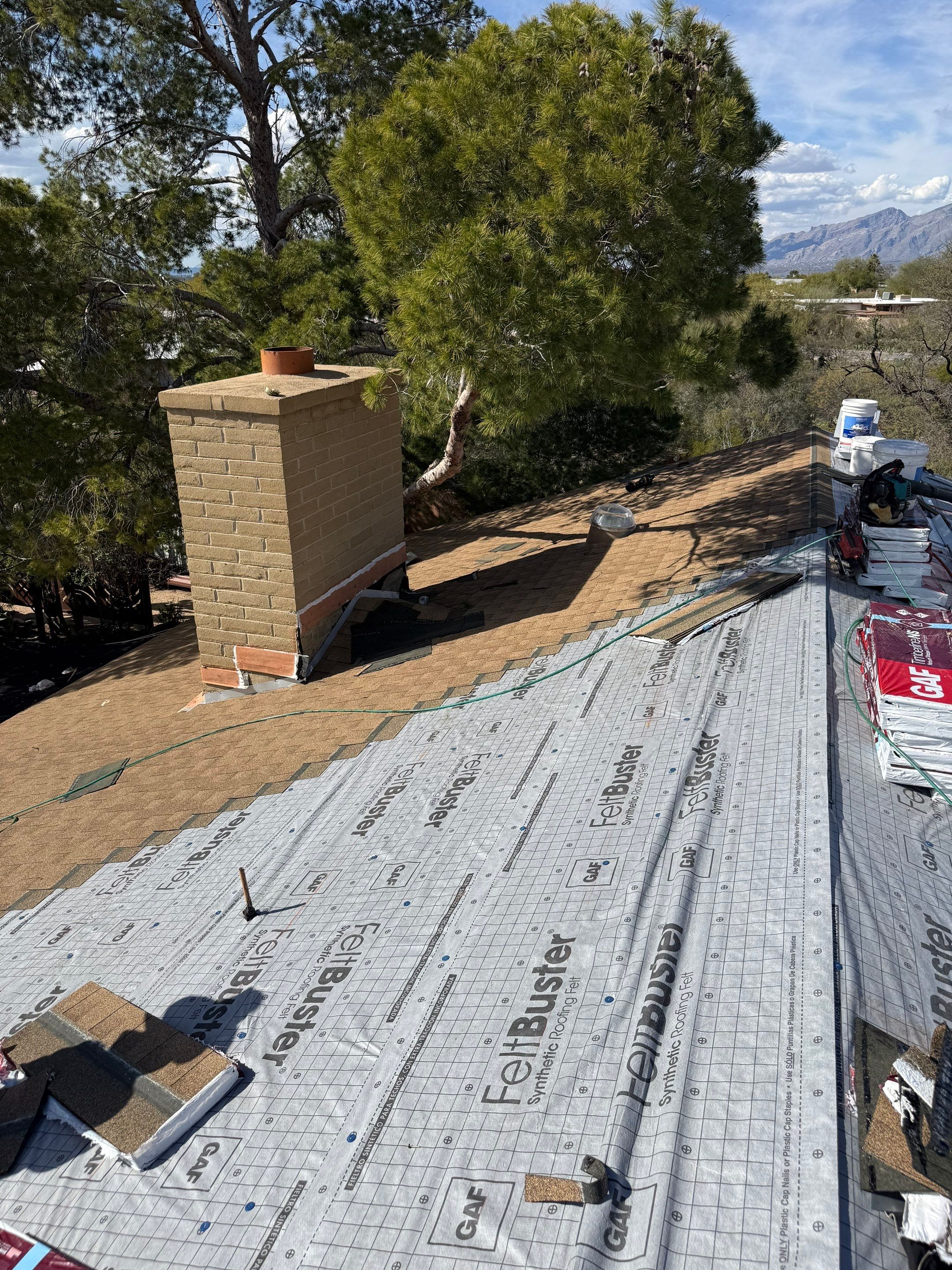 Project in Tucson by West Coast Roofing AZ