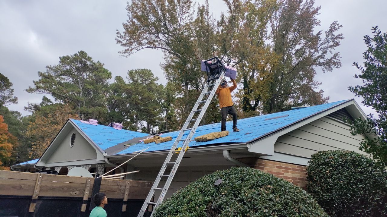 Residential Roofing Installation using Owens Corning by Inspector Roofing and Restoration
