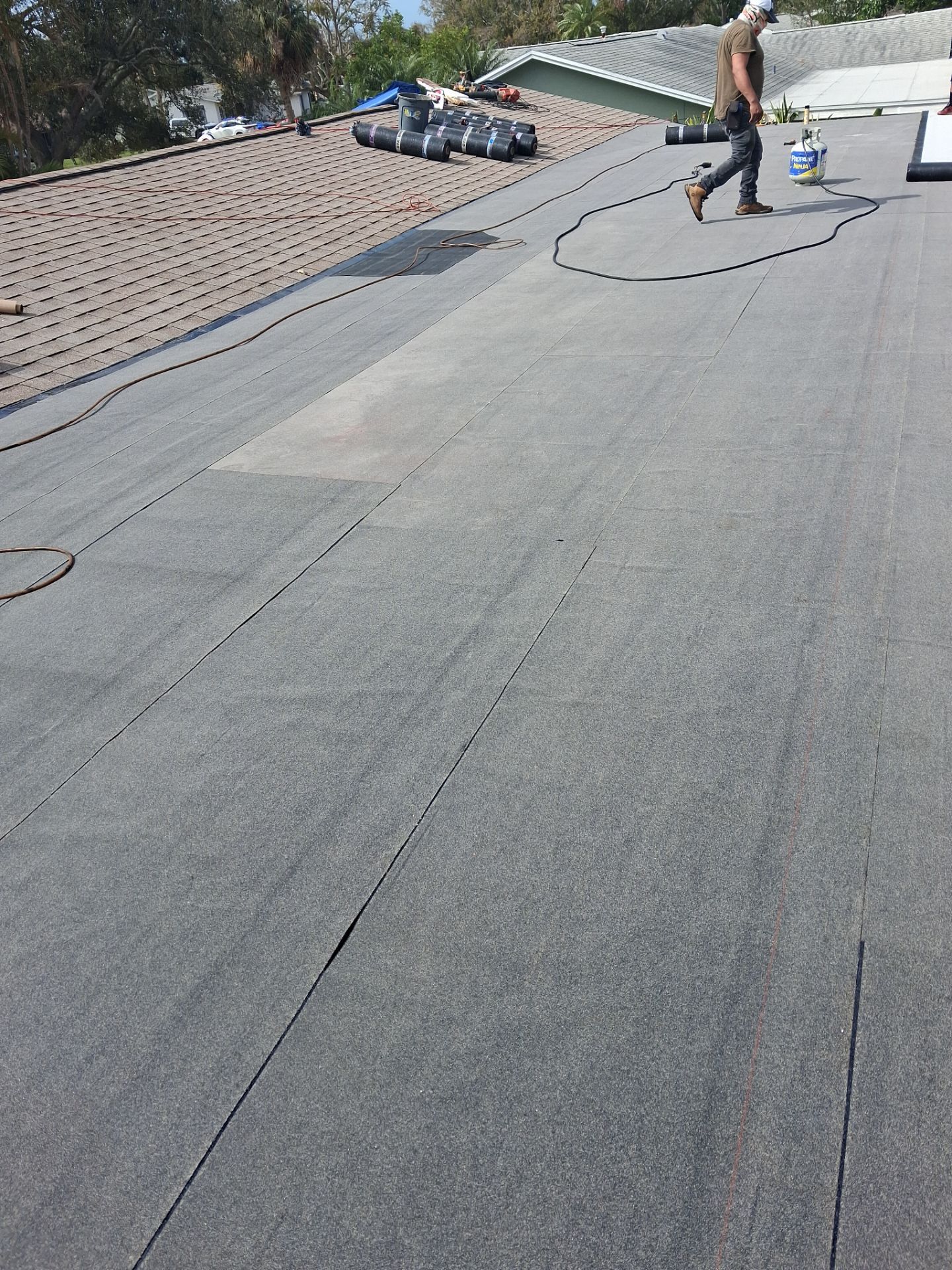 Project in St. Petersburg 33703 by Mitchell Roofing Company LLC