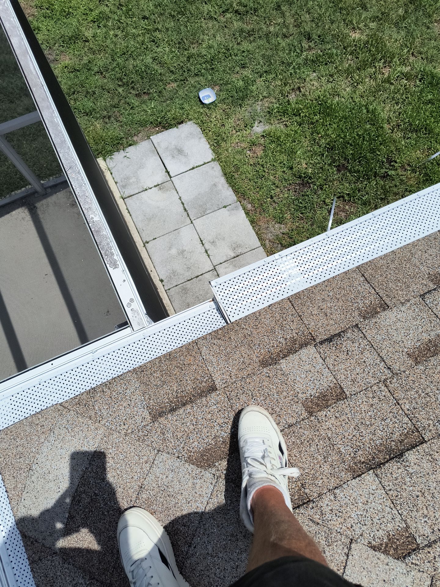 Leaf Guard System Installation in Cape Coral FL by Gutter Professors