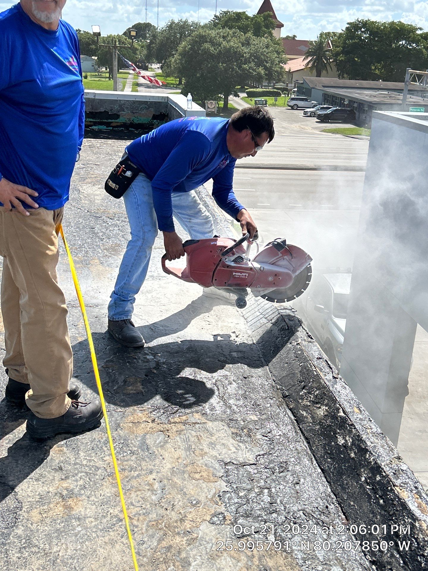 COMMERCIAL REROOF GAF TPO EVERGUARD 60 MIL SMOOTH WITH 1-1/2" INSULATION by Earl W. Johnston Roofing