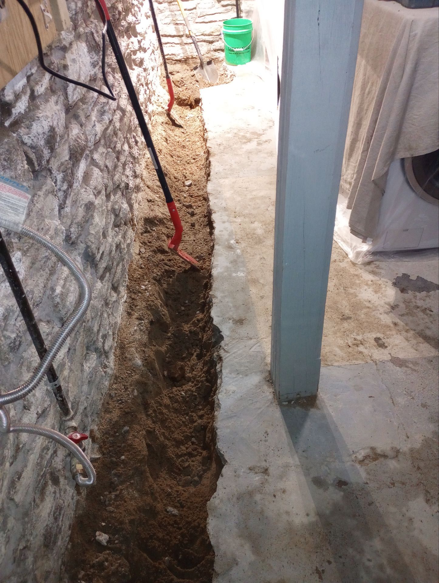 Myers Remodel by Waterproofing Northeast
