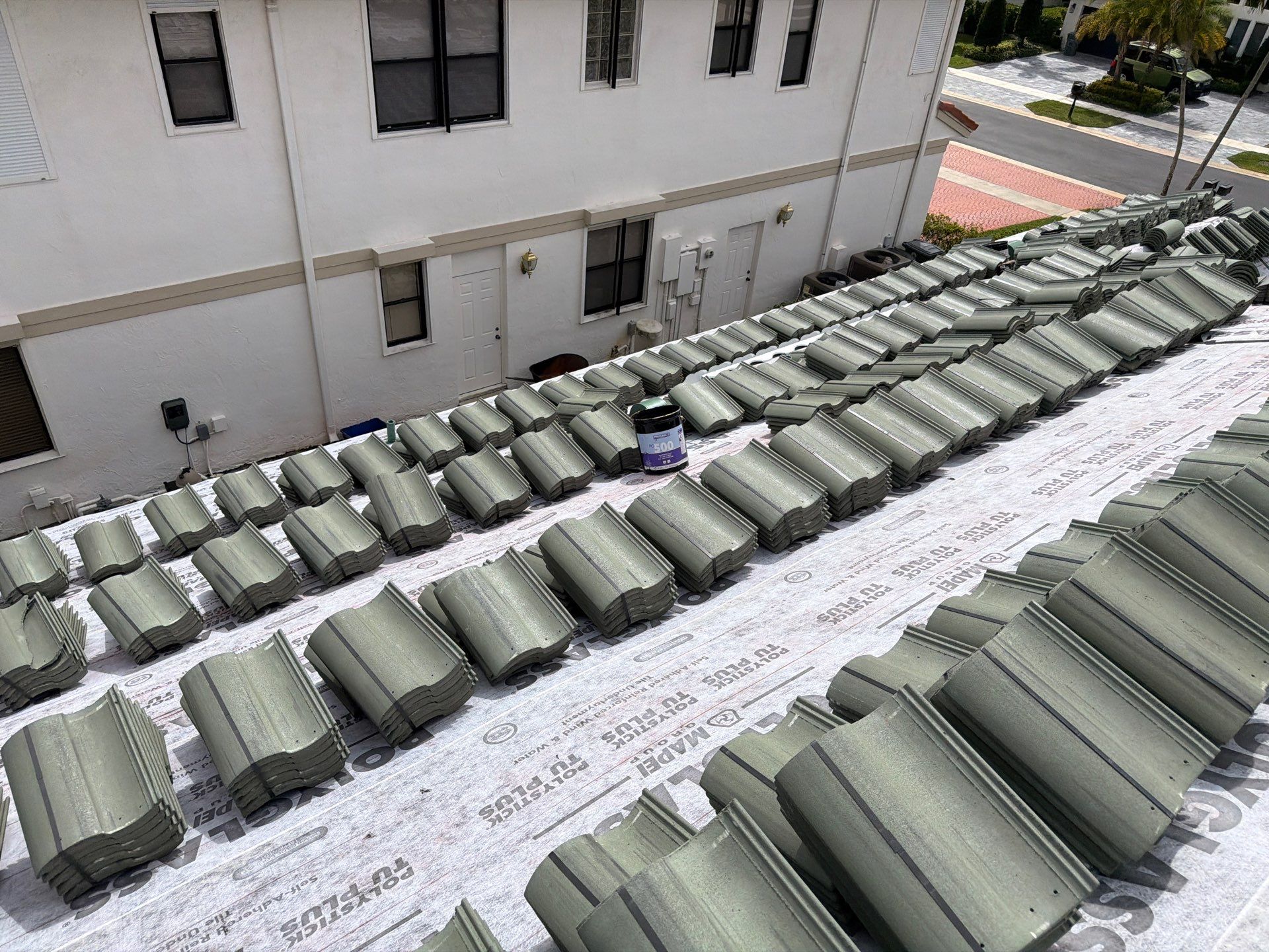 Residential Roofing Installation using Eagle Roofing Tile by BLUES BROTHERS ROOFING