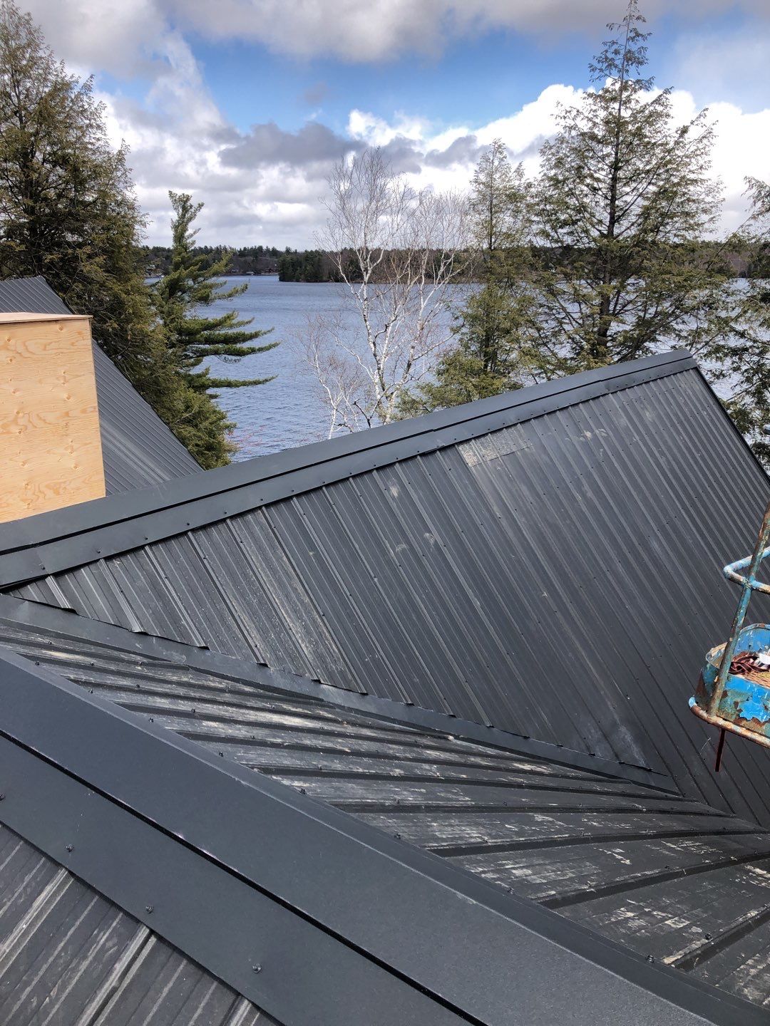 Exposed Fastener Metal Roof using Vicwest UltraVic by Jay Carter Roofing & Sheet Metal