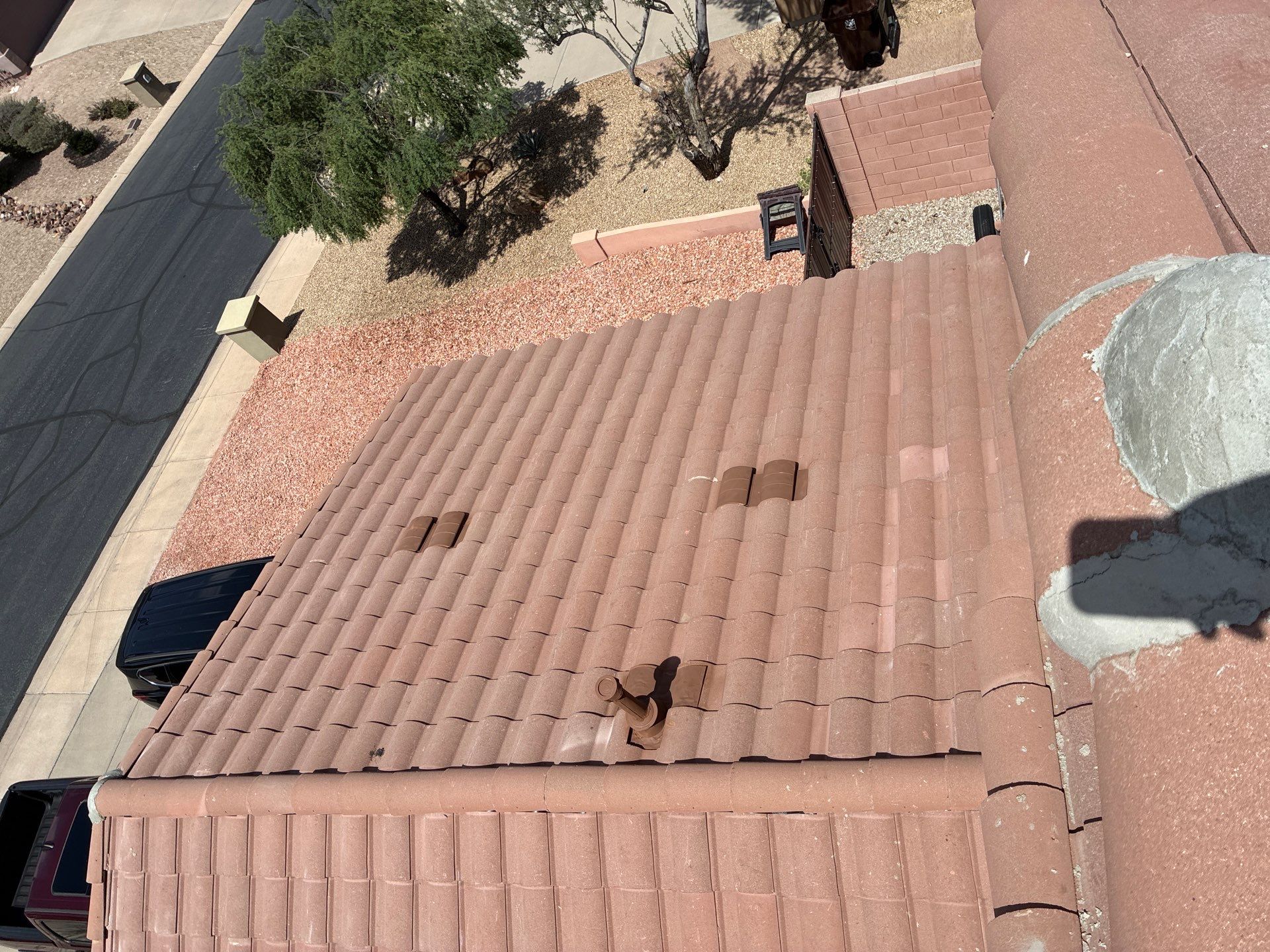 Tile Reset using Concrete Tiles in Gold Canyon by Weather-Tite Roofing