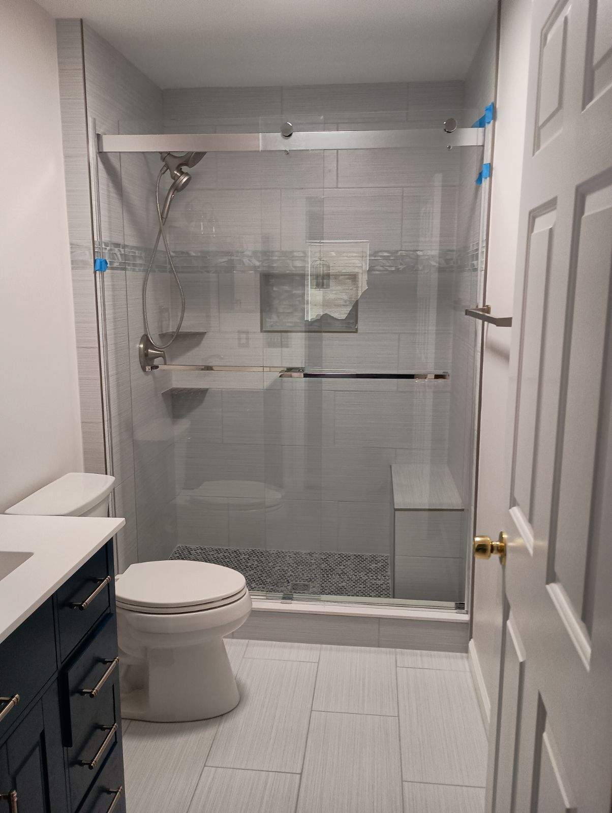 Basement Bathroom Remodel - Upper Marlboro, MD by Remodel Now