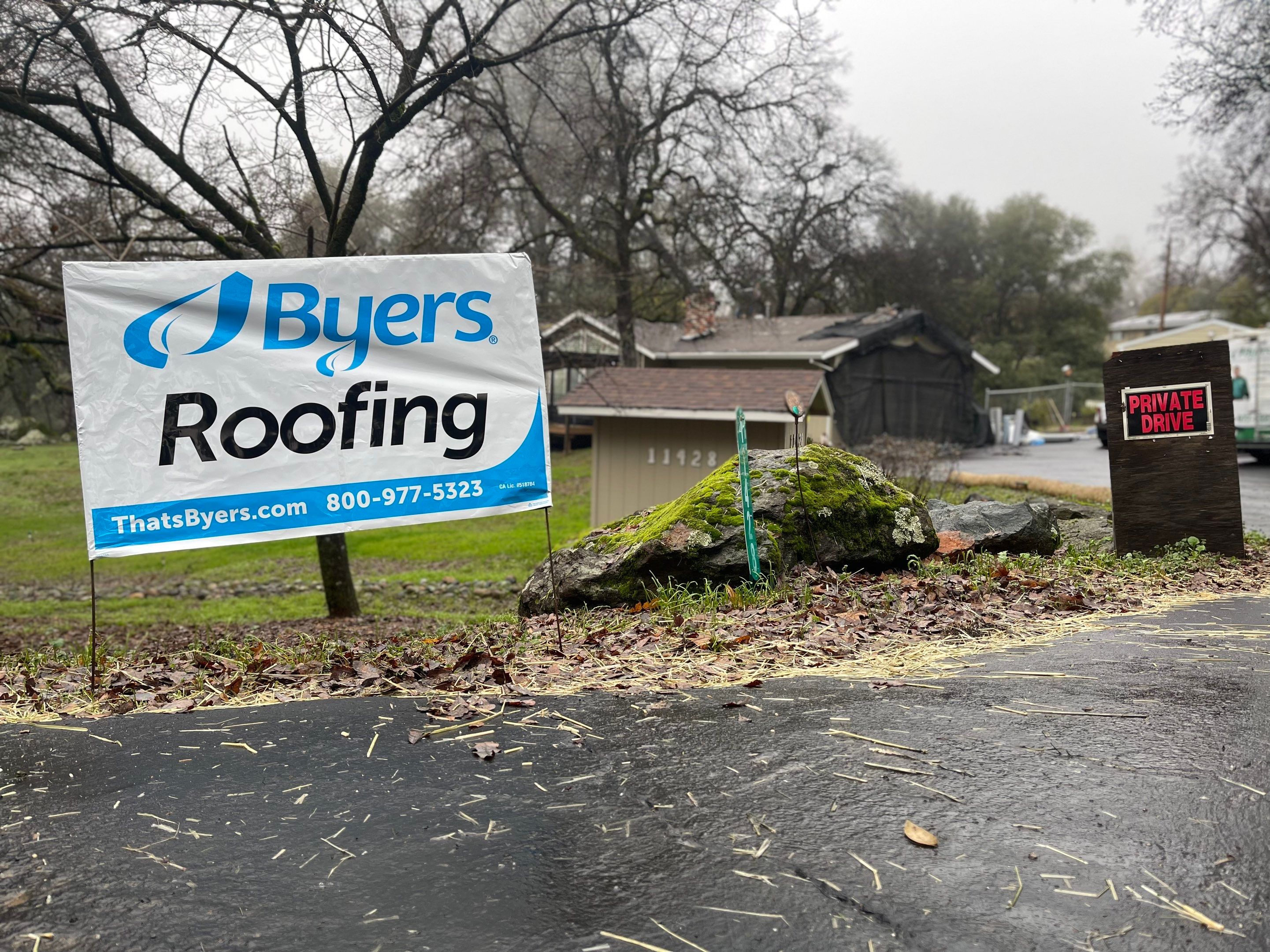 Residential Roofing Installation using Owens Corning Roofing Shingles by Byers Enterprises 