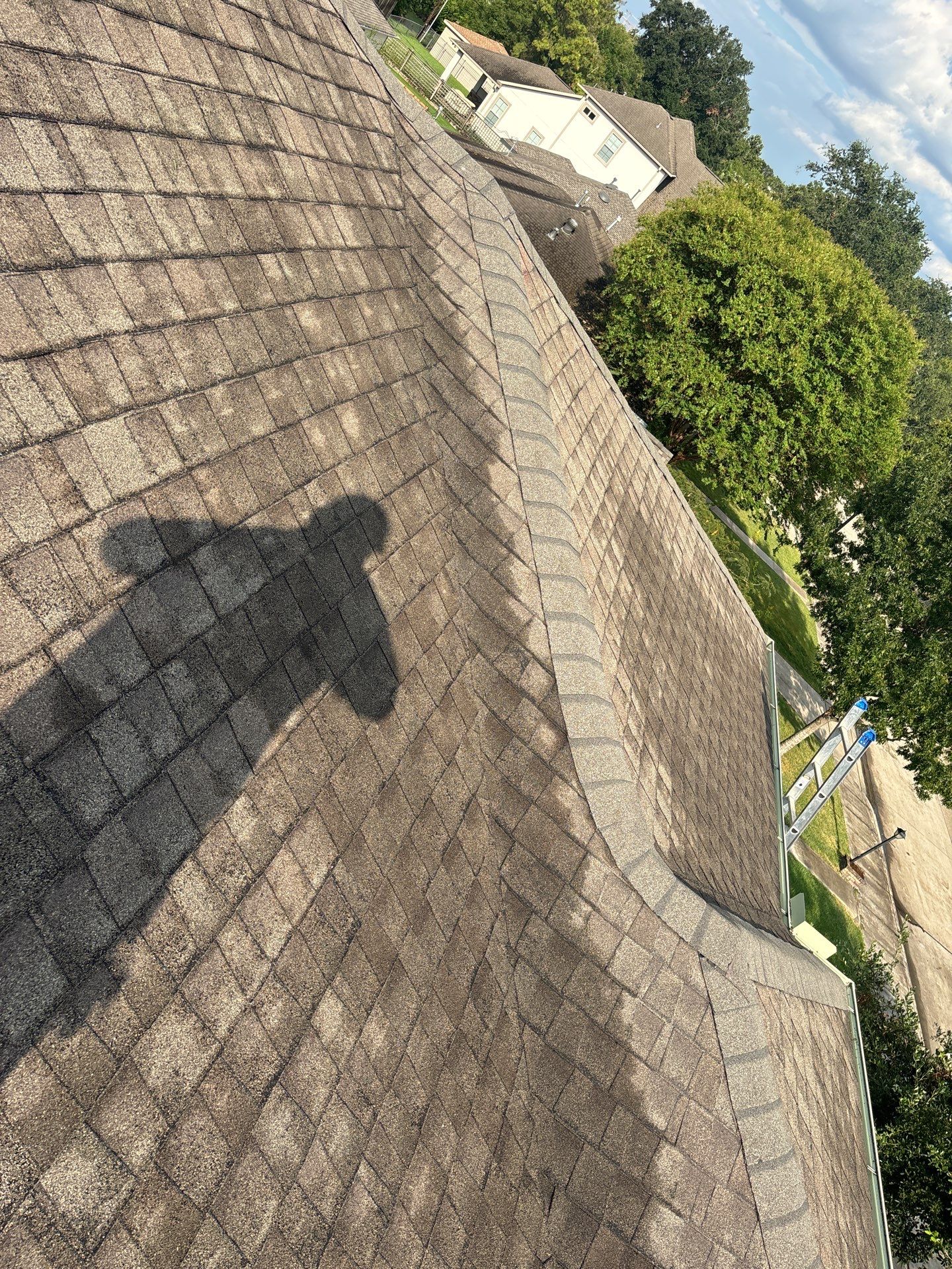 Hail Damage using Owen's Corning Duration (Lifetime) Shingles by Roof Repair Company