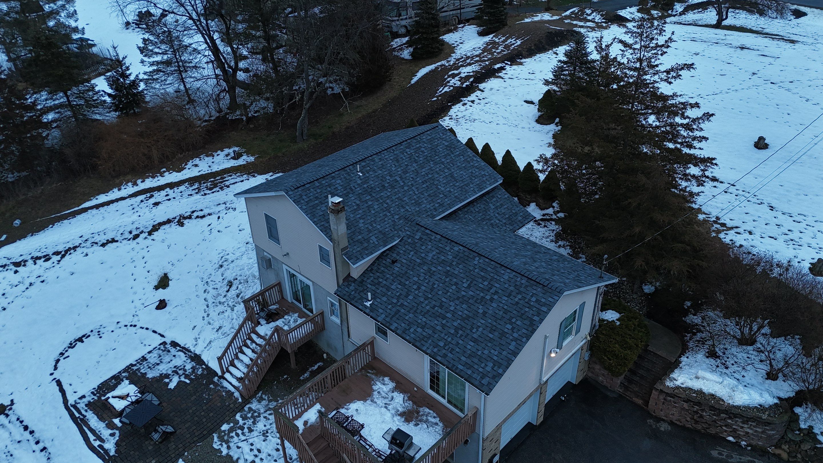 Roof Replacement Project in Lafayette Township, NJ by All State Home Improvement Inc.
