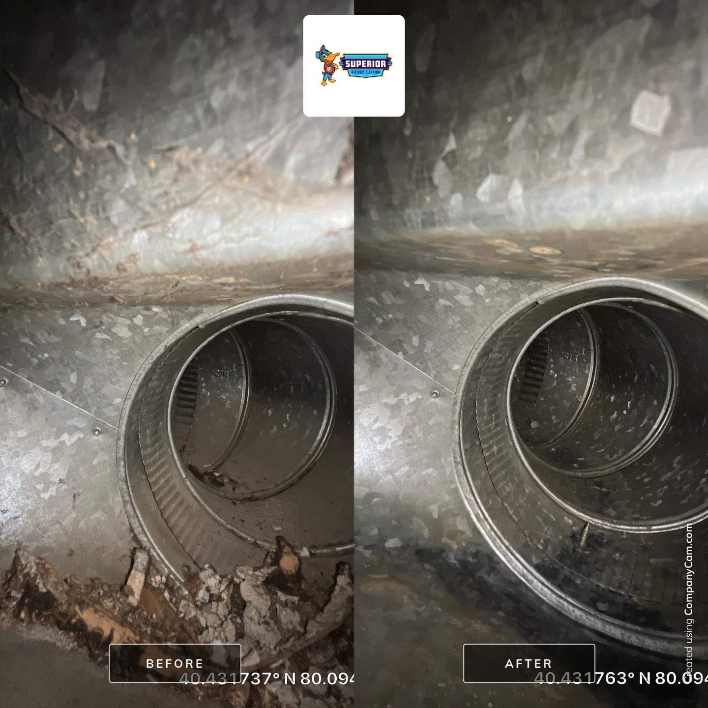 Air Duct Cleaning With a Vacuum Truck in Pittsburgh, PA by Superior Air Duct Cleaning