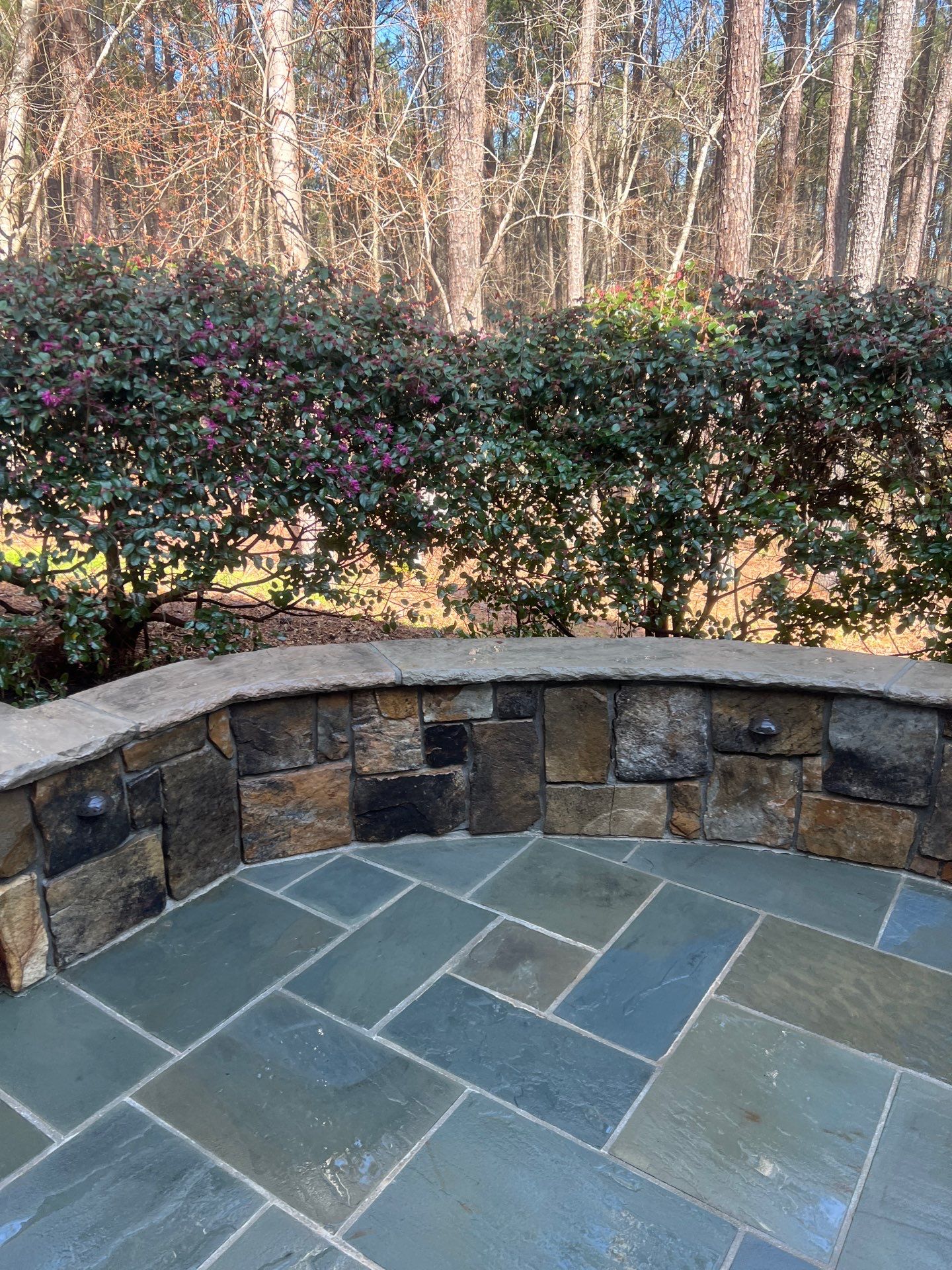 travertine  using Concrete Sealant by DuraSeal
