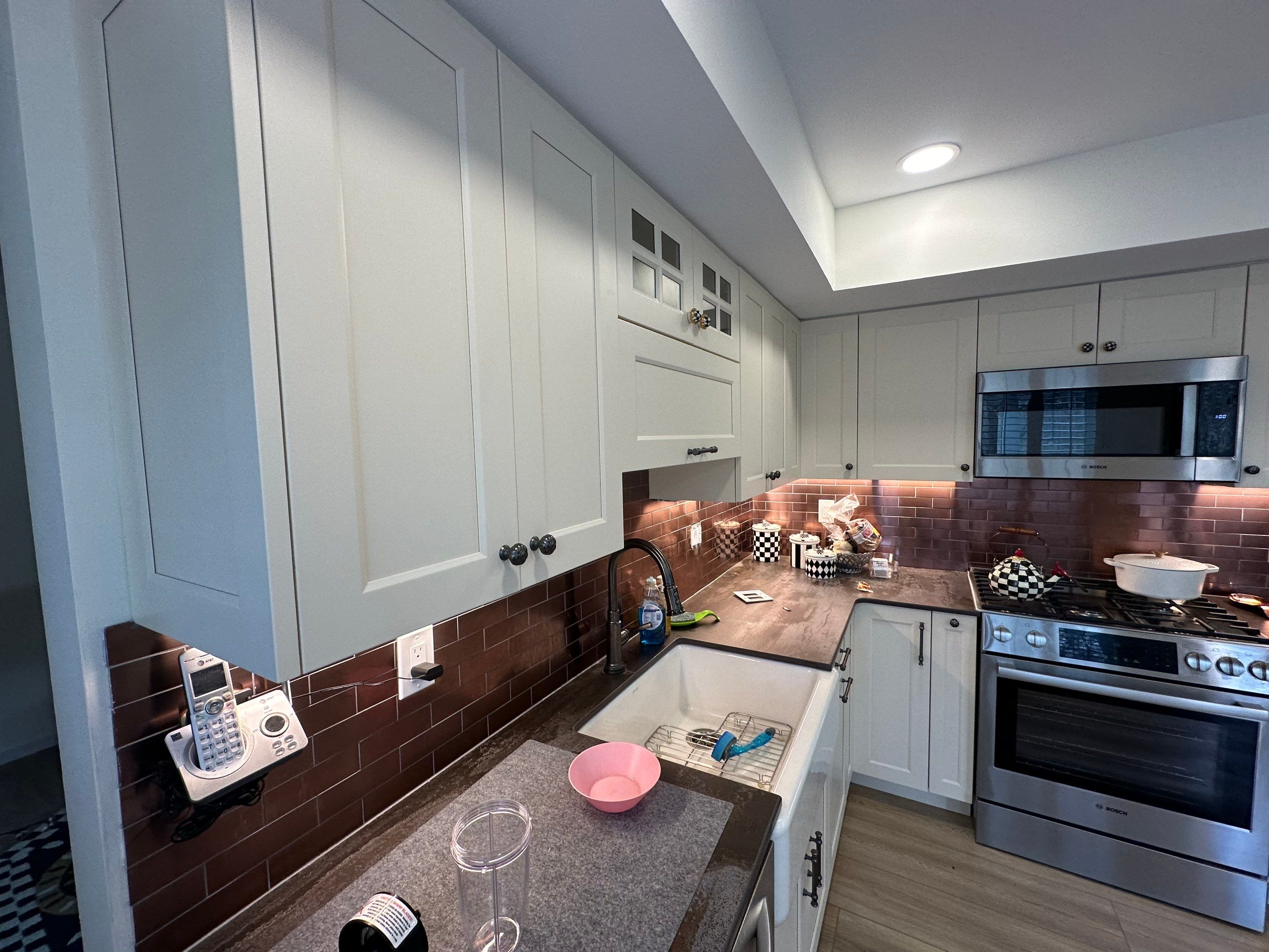 Kitchen Remodel using Cabinets by Home Concepts Construction