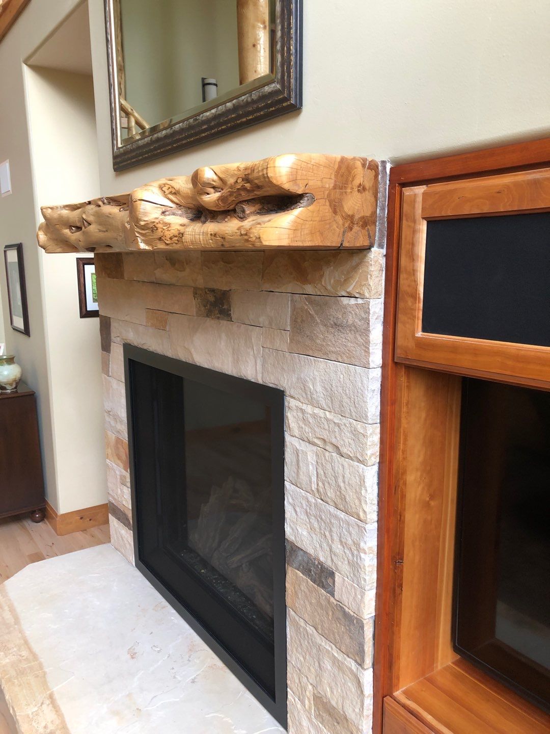 Fireplace Project in Park City by Rudd Builders LLC