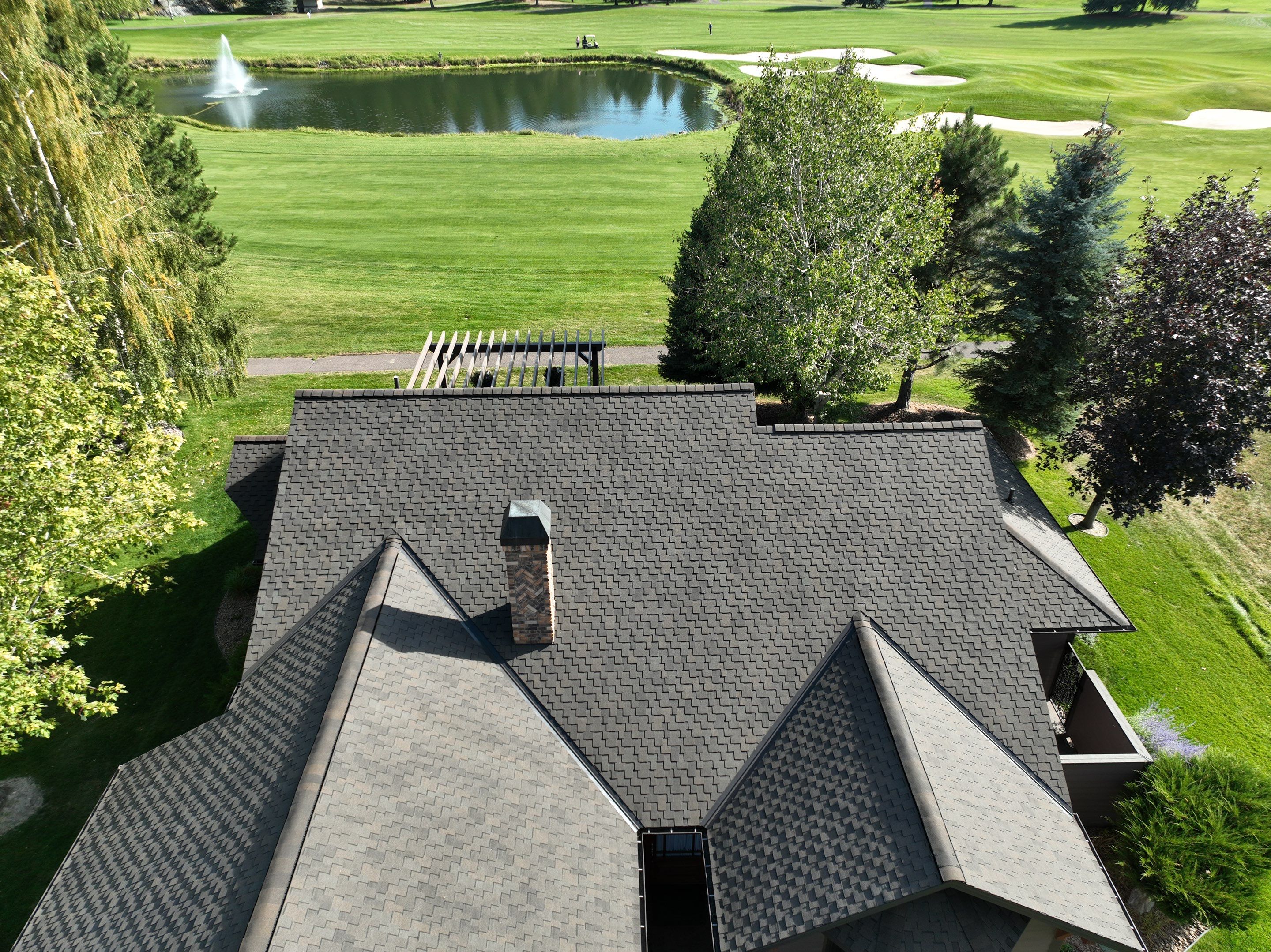 GAF Grand Sequoia - Autumn Brown Blend  by Montana Roofing Solutions