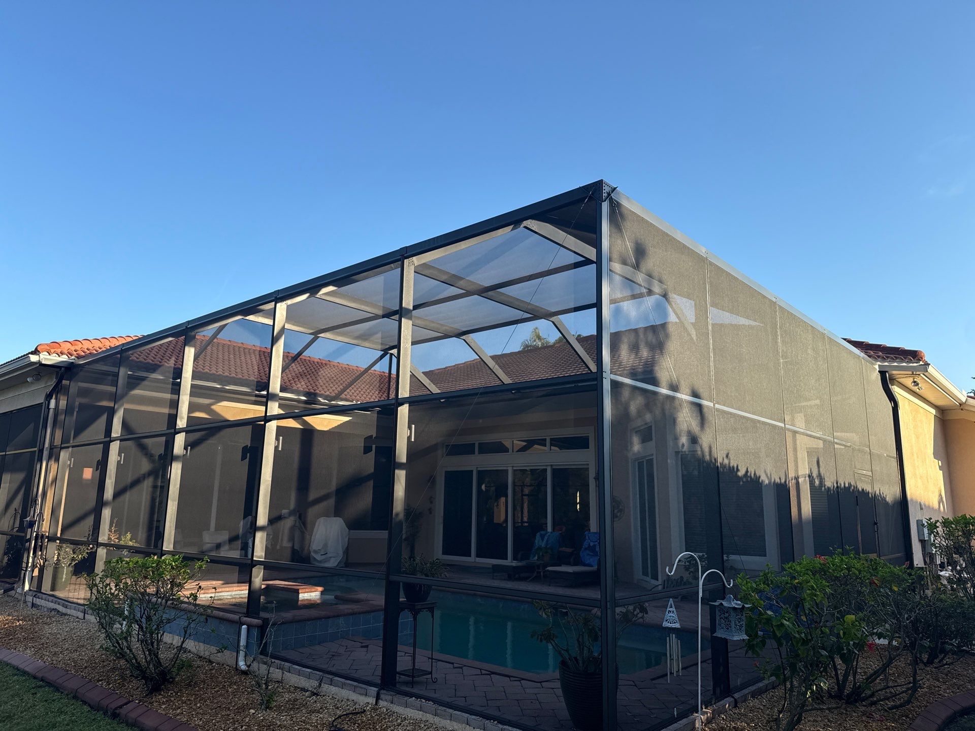 Tile Roof Cleaning & Oil Stain Removal | Tara River Place, Bradenton FL by Sunshine AquaWash