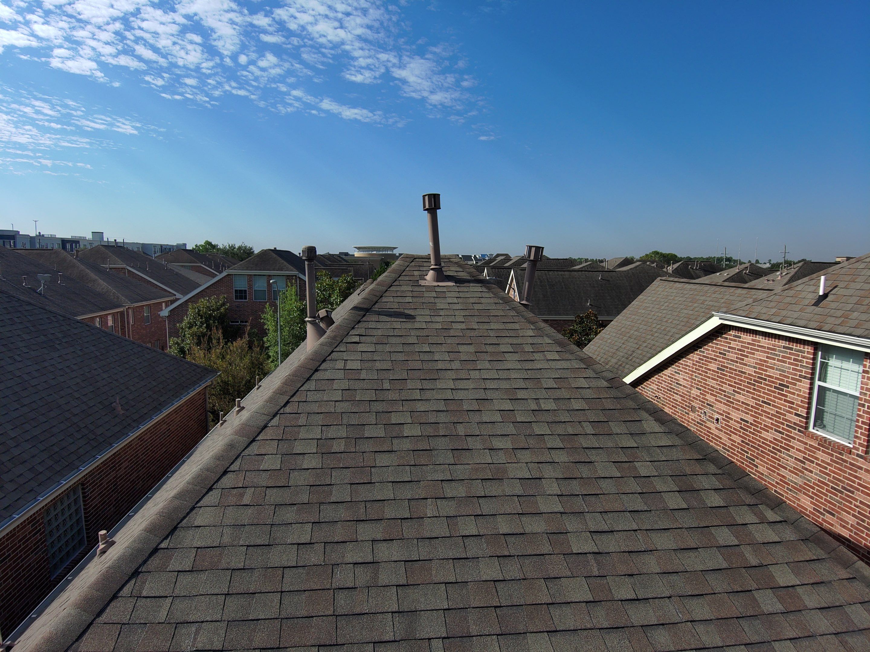Residential Roofing Installation using Owen's Corning Duration (Lifetime) Shingles by Roof Repair Company