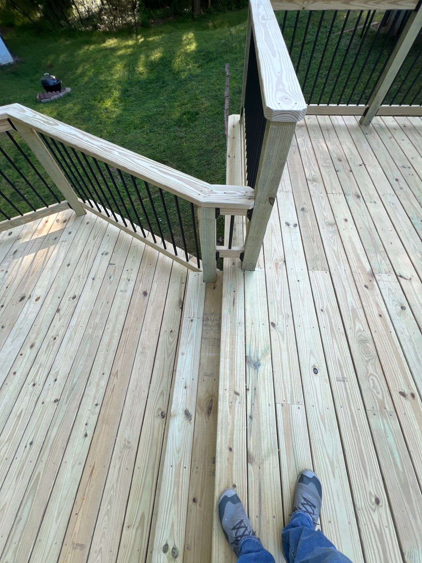 Marietta, GA Deck Resurface using Pressure Treated Pine by Nelson Exteriors 