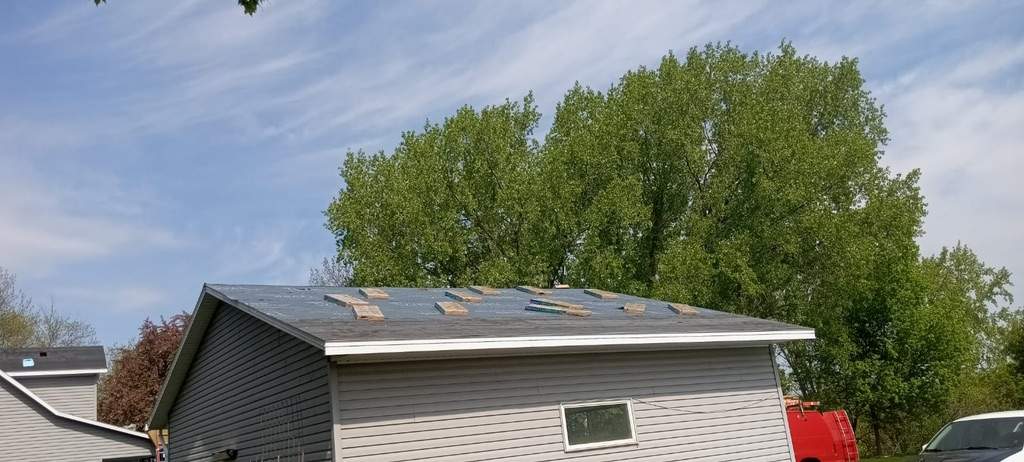 Residential Roofing Installation using Certainteed Landmark Moire Black by MODERN EXTERIOR SYSTEMS