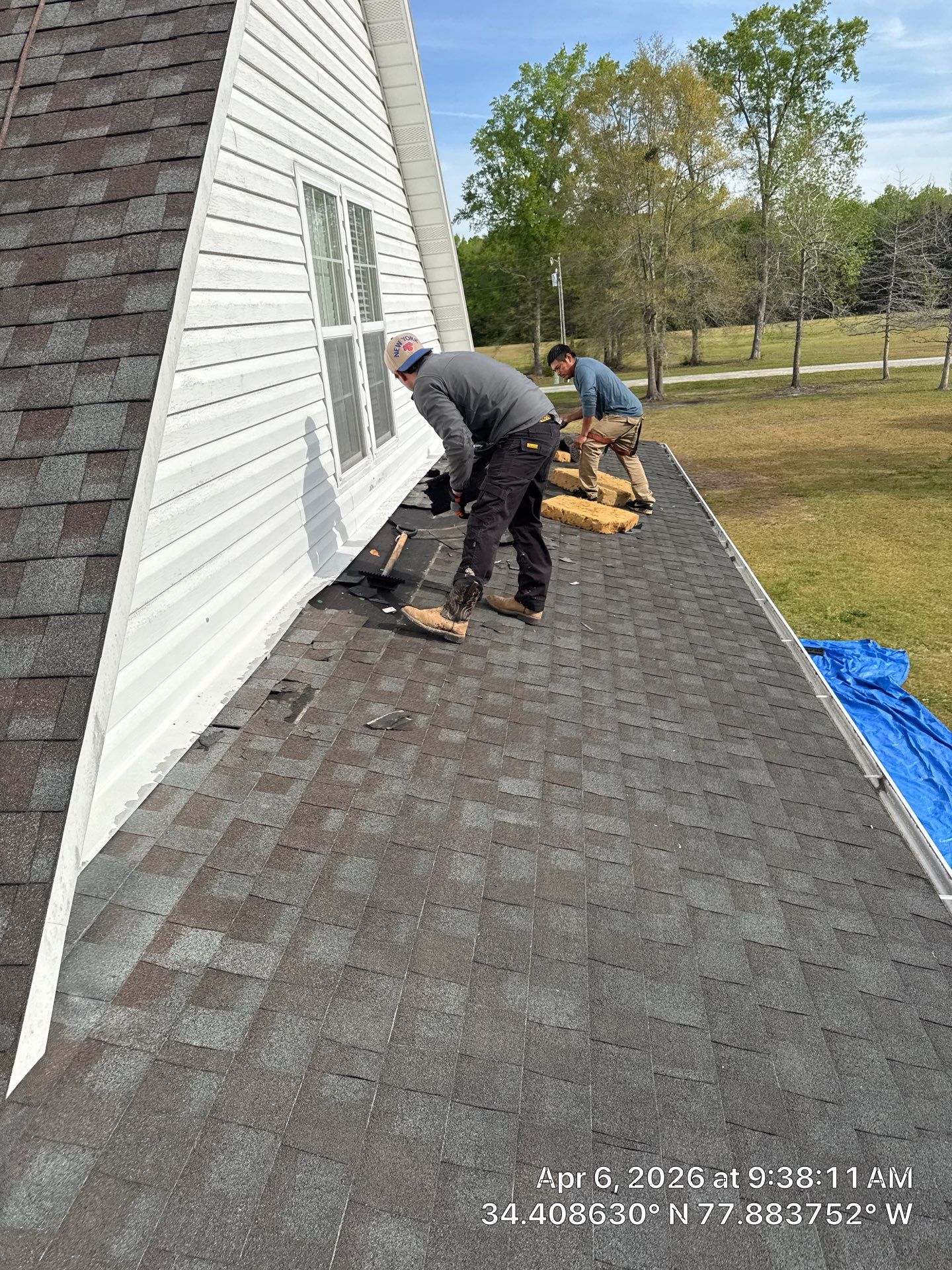 Insurance Claim Roof Replacement – Rocky Point NC by RGR Construction and Roofing, LLC