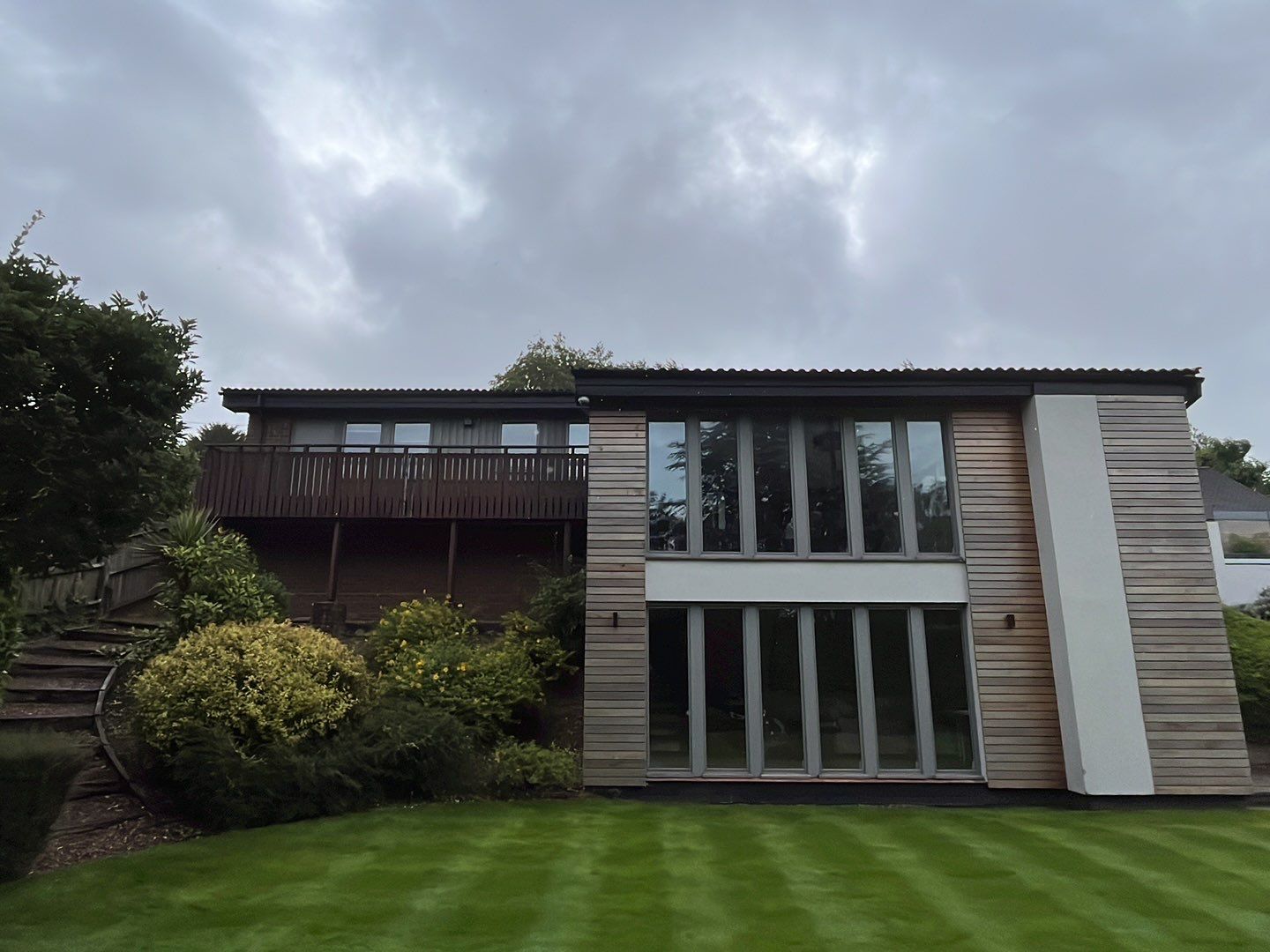 Roof And Render Clean using Honda 15lpm Low Pressure Washing Machine by Ges Exterior Cleaning ltd