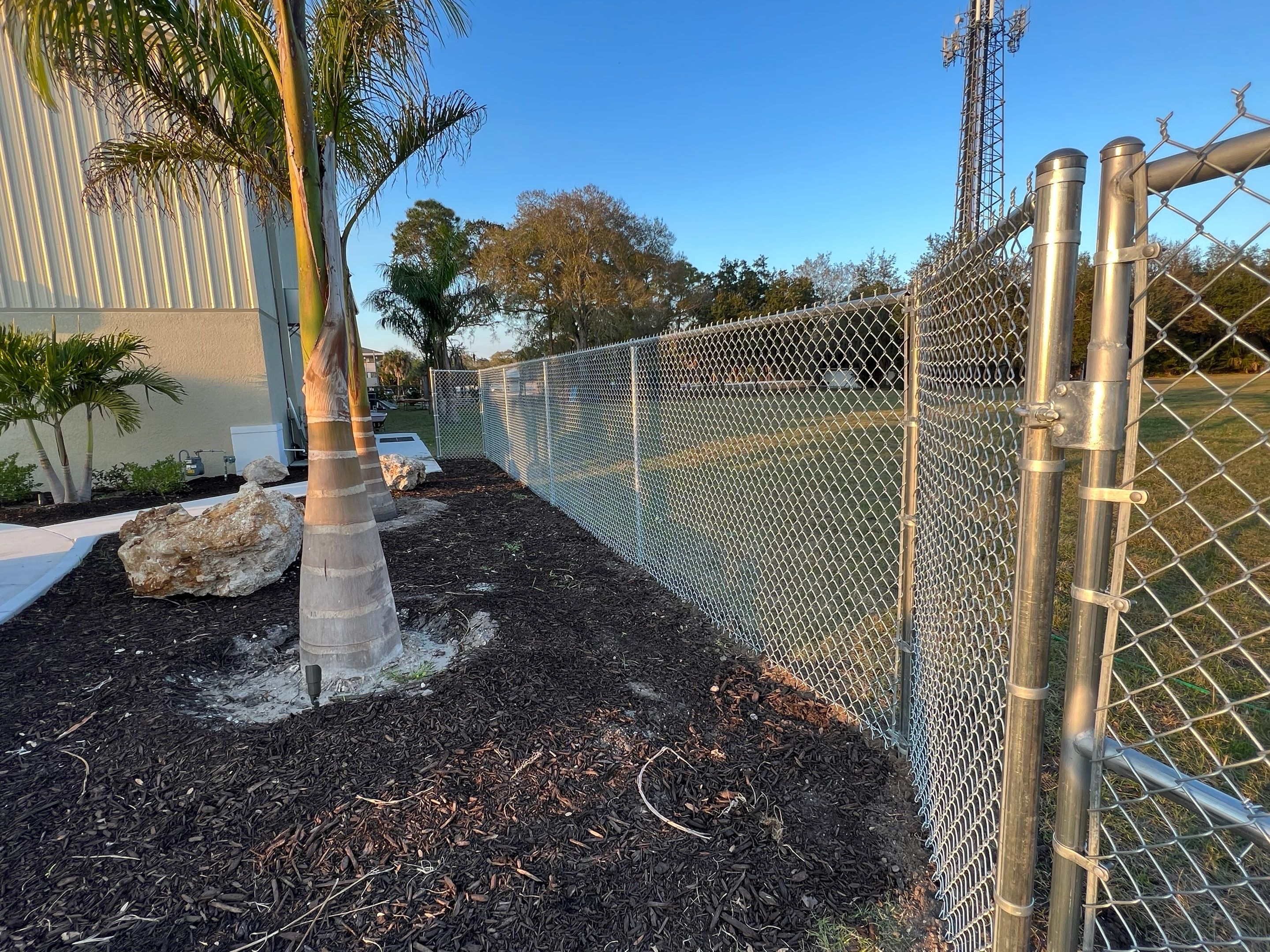 Sarasota, FL 6ft. Tall Commercial Chain-link Fence  by Asap fence and gates, LLC