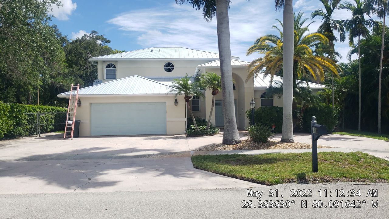 Residential Roofing Installation using 1" Nail strip metal roof by BLUES BROTHERS ROOFING