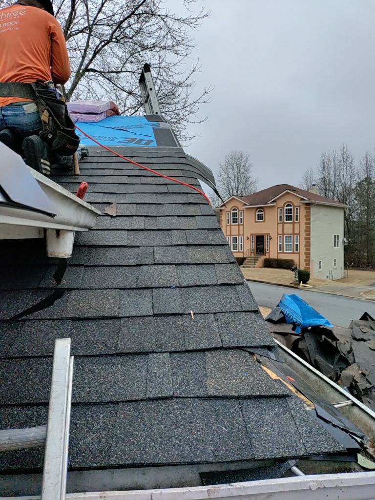 Residential Roofing Installation using Owens Corning by Inspector Roofing and Restoration