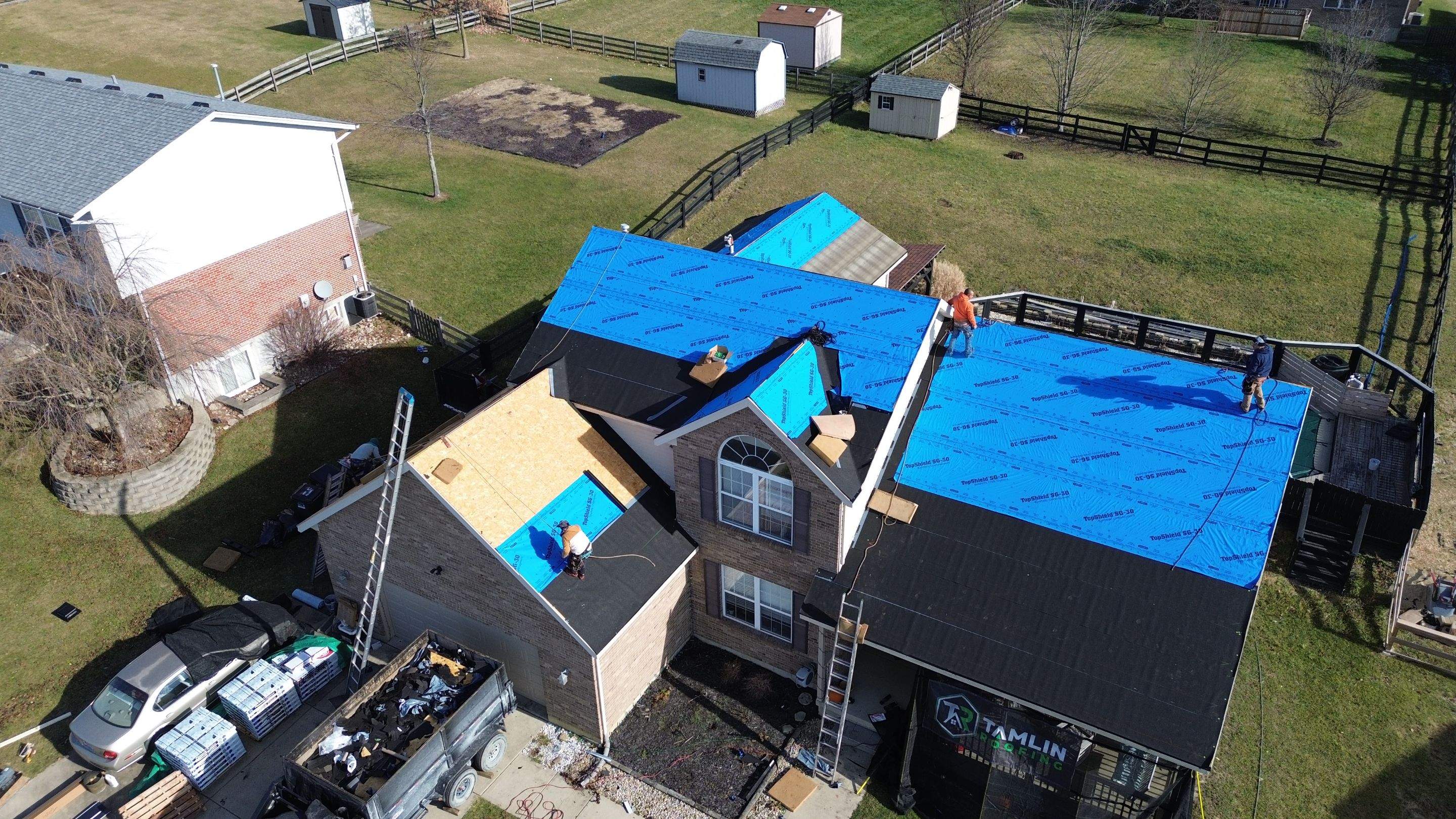 West Hamilton - Pristine Black & Gutters by Tamlin Roofing