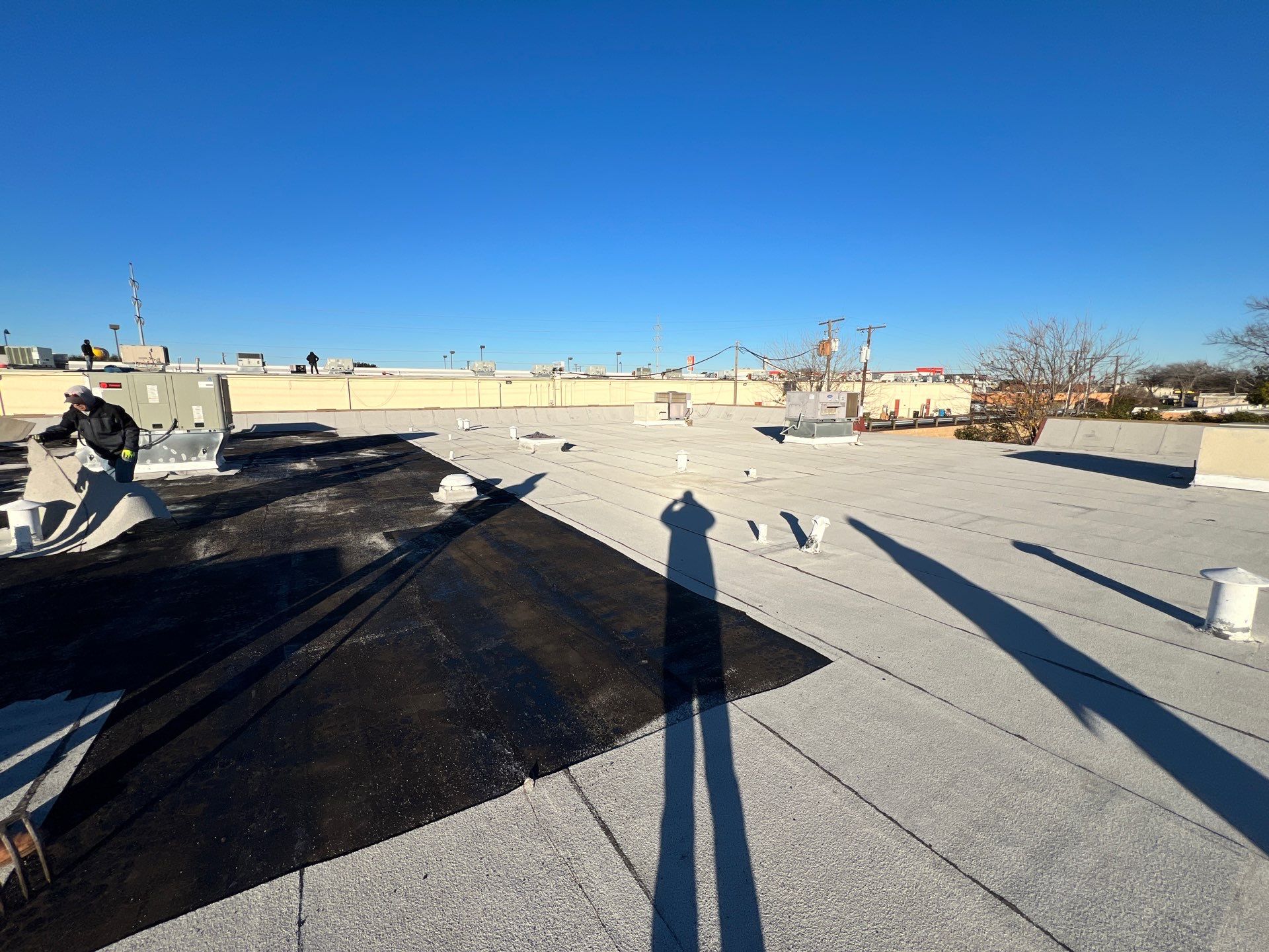 Commercial Roofing Installation using GAF Evergaurd TPO 60 Mil by Becker Roofing and Exteriors
