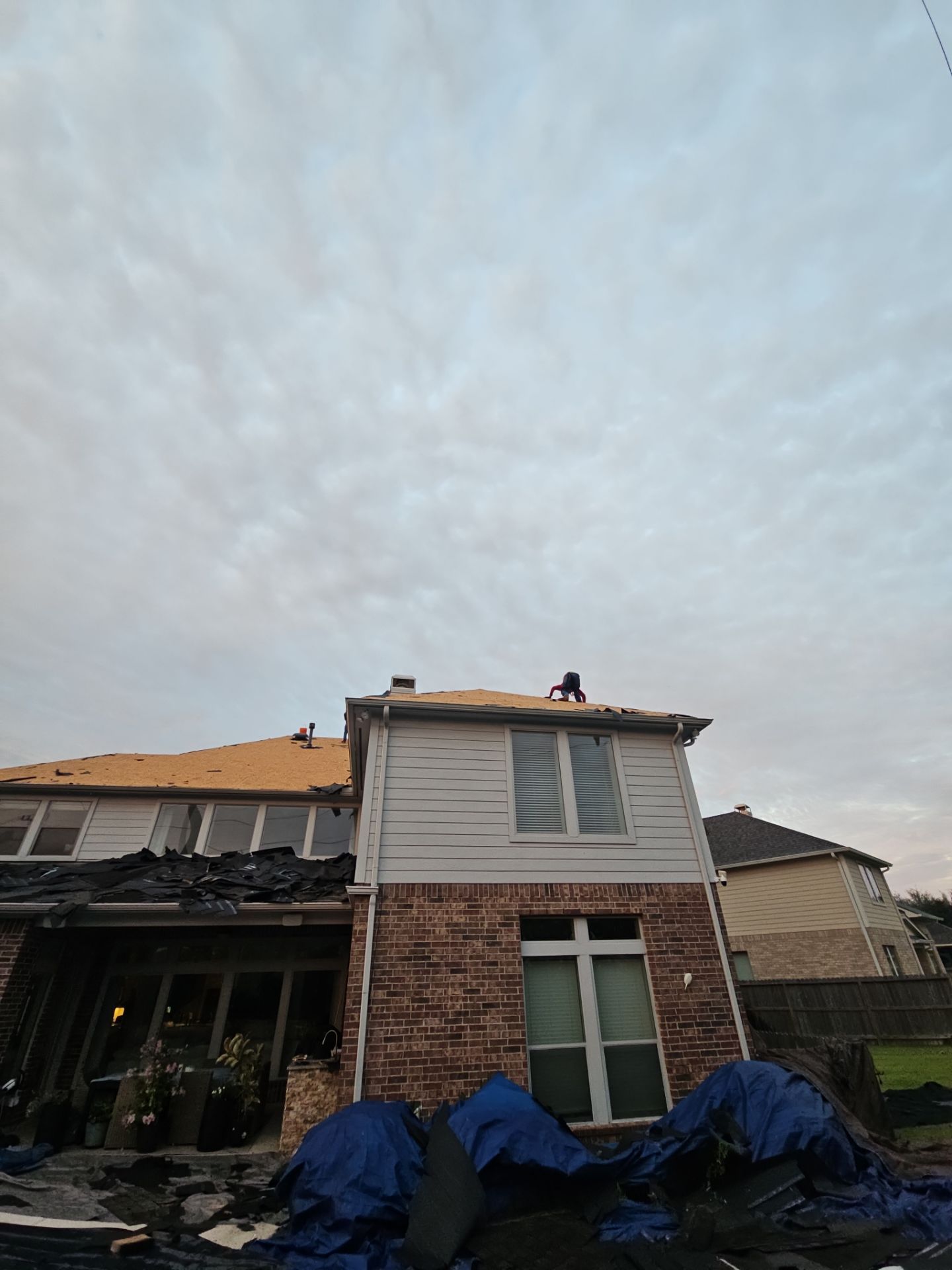 Project in Sugar Land by Motion Roofing