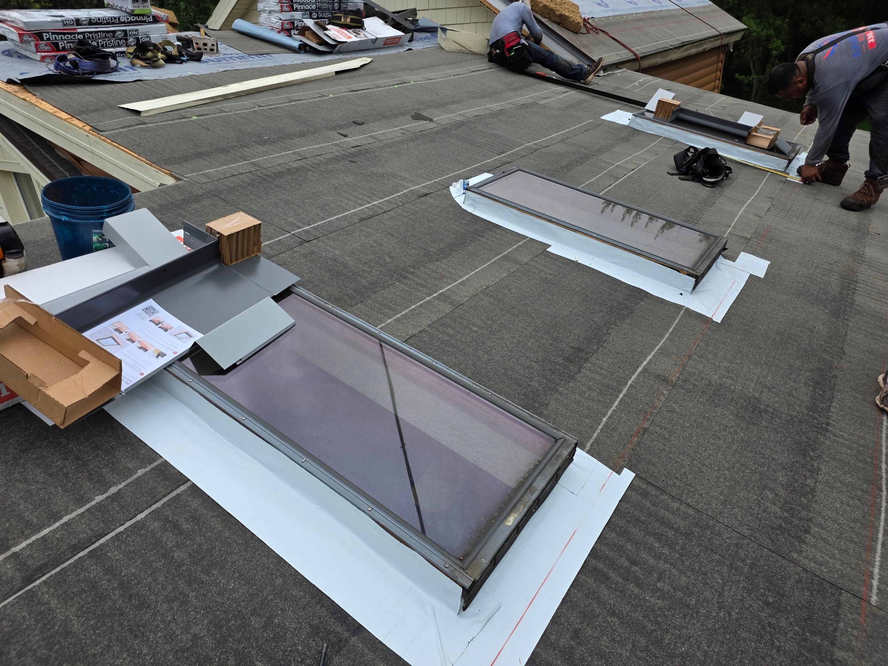 Cindy H: Copper Canyon Asphalt Shingle Roof Replacement and Skylight Installation in Atwater by Eagle Eye Roofing