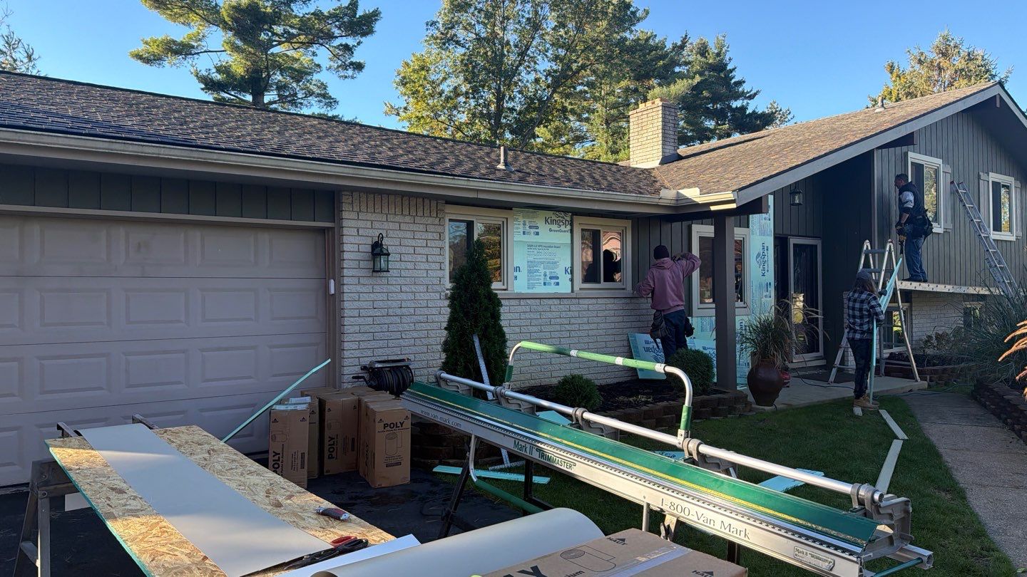 Roof Replacement using Owens Corning Estate Gray by 180 Contractors