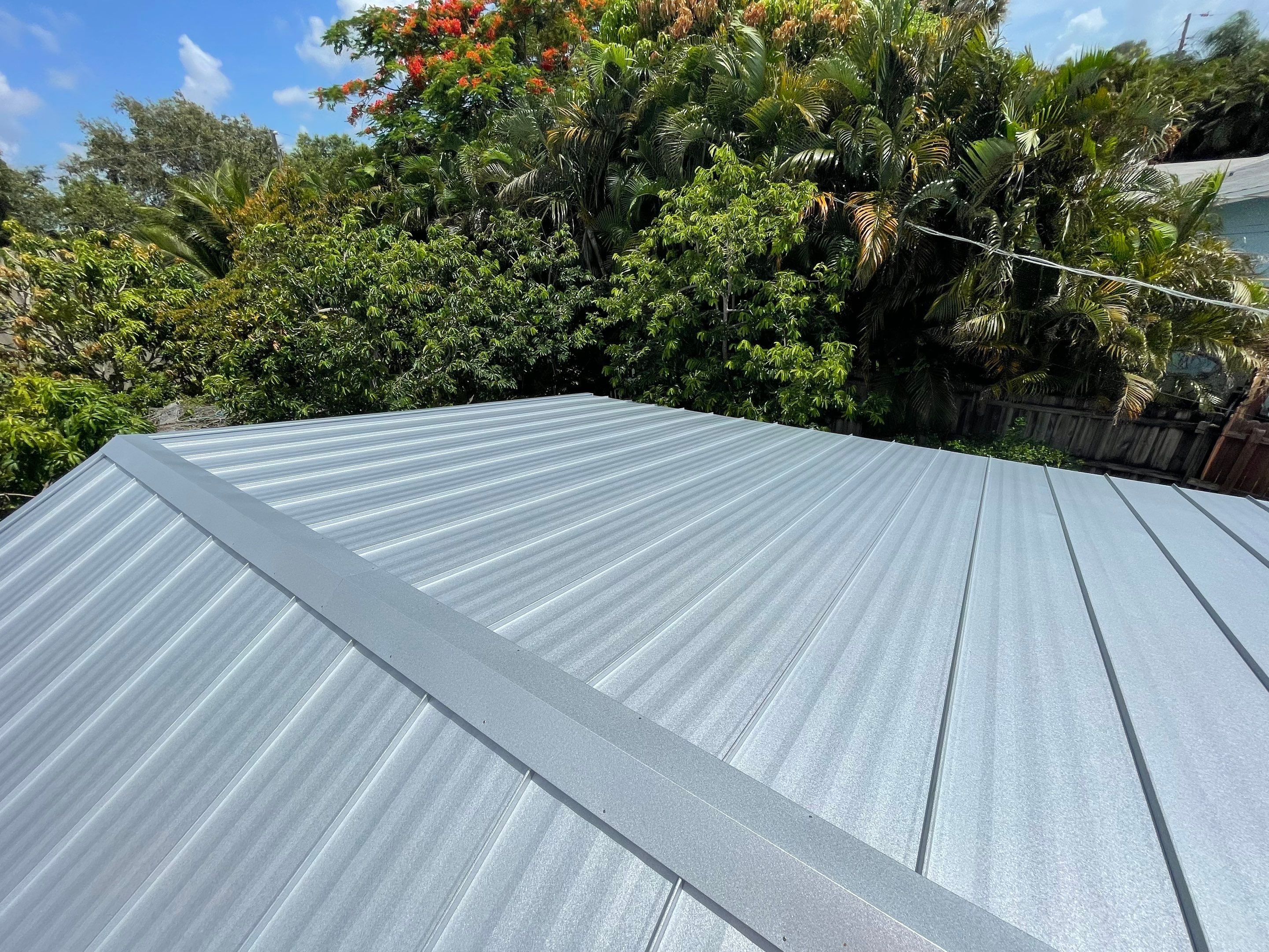 24ga 1" Nail-Strip Mill Finish by Total Roofing System The Metal Roof Experts