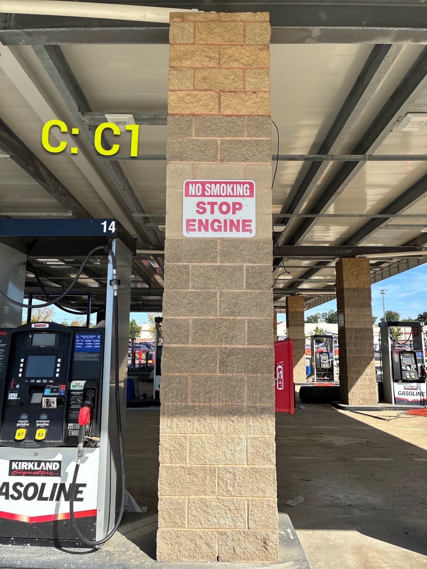 Costco Fairfax - Columns  by My Painter 