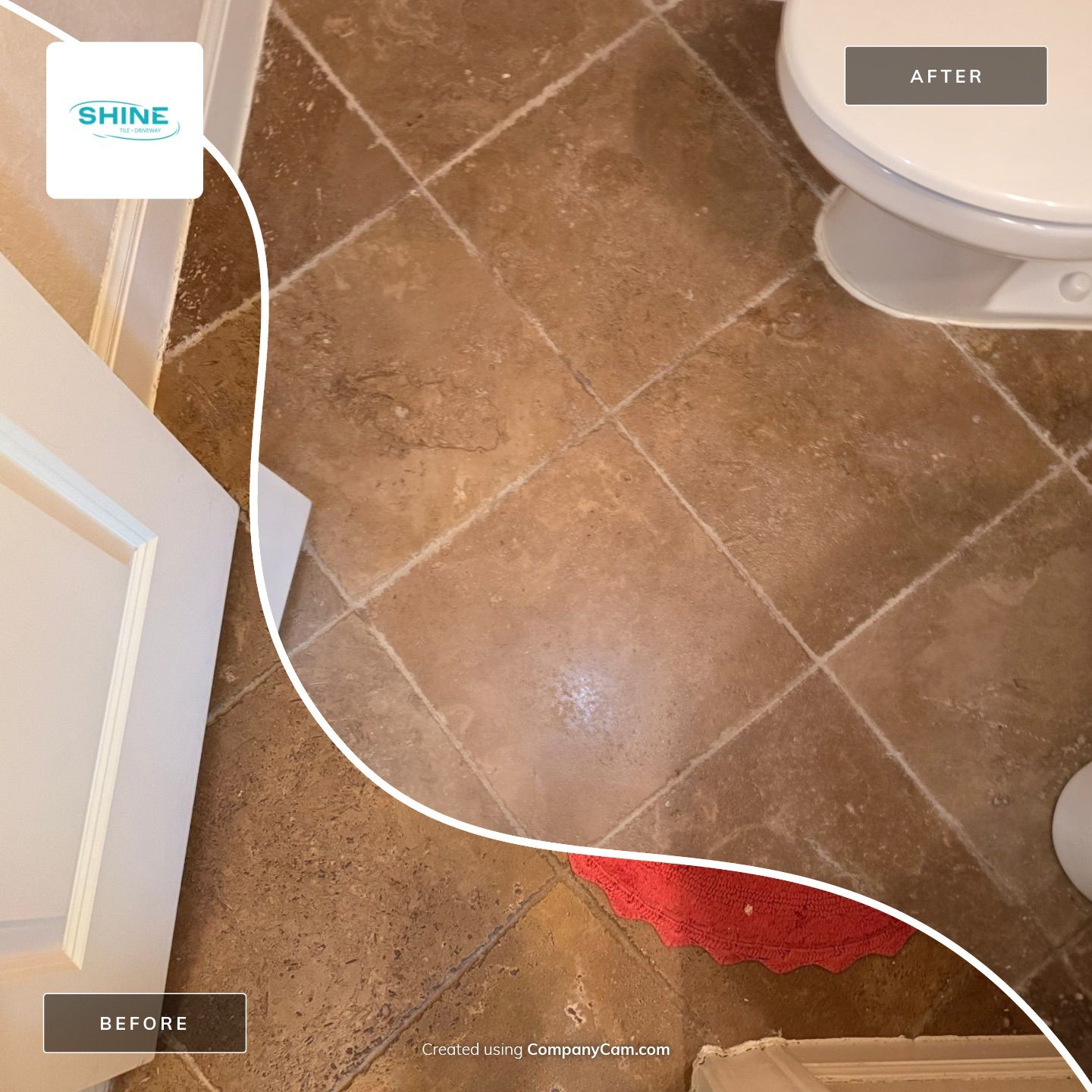 Project in Boerne by SHINE Tile and Grout Cleaning