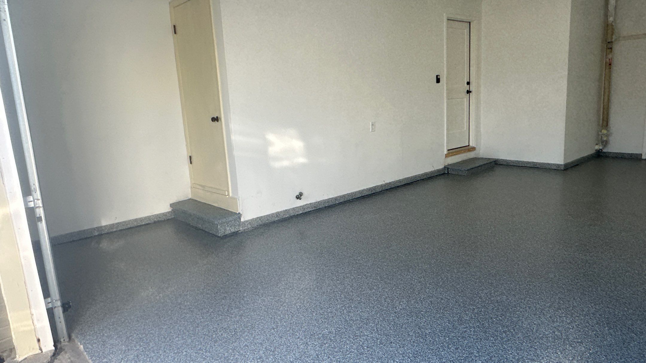 Check Out Anne's New Polar Floor by Banner Garage