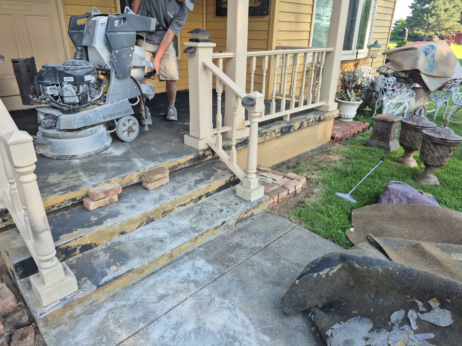 Project in Durand by Wise Coatings of Central Michigan