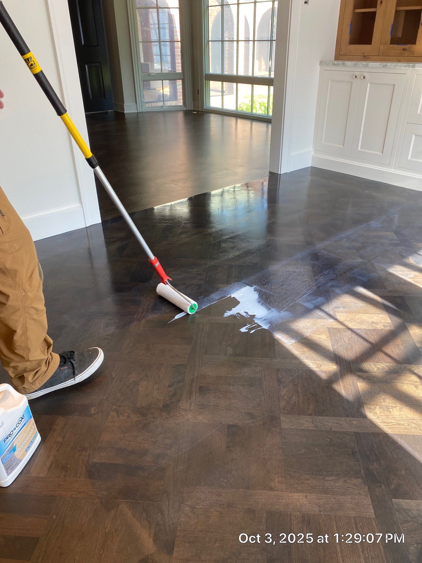 BEAUTIFUL PATTERN FLOORING handcrafted and installed in East Grand Rapids! by RTBaldwin Hardwood Floors