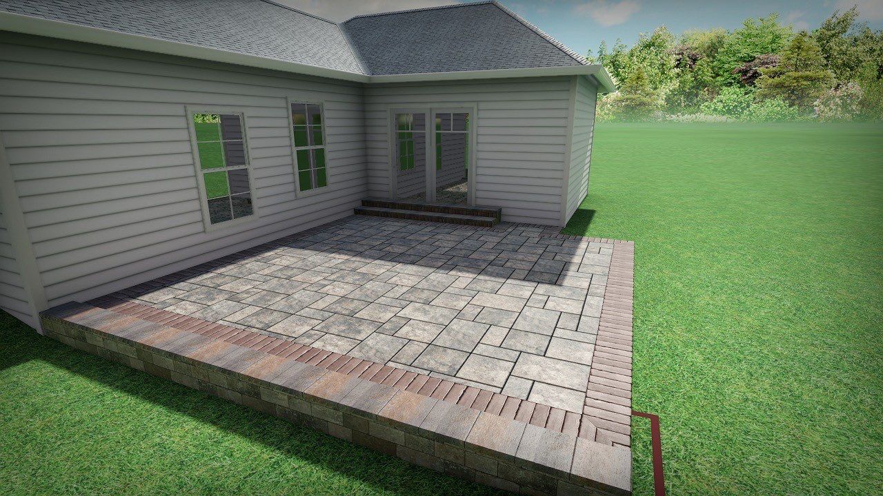 Paver Patio in Saint Louis Park by Sota landscaping