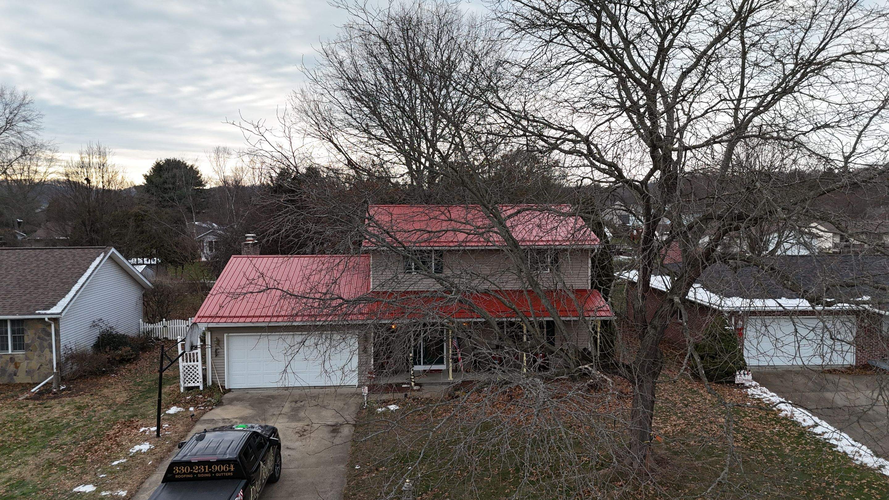 New Philadelphia Ohio Metal Roof Instalation by Pine Ridge Roofing LLC