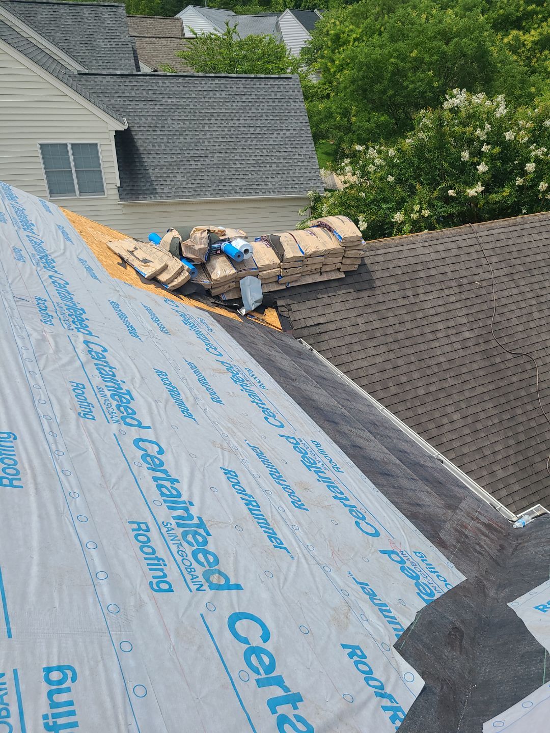 Haymarket: Roof Replacement with CertainTeed Landmark Pro Designer Shingles in Max Def Weathered Wood by RM Banning, Inc.