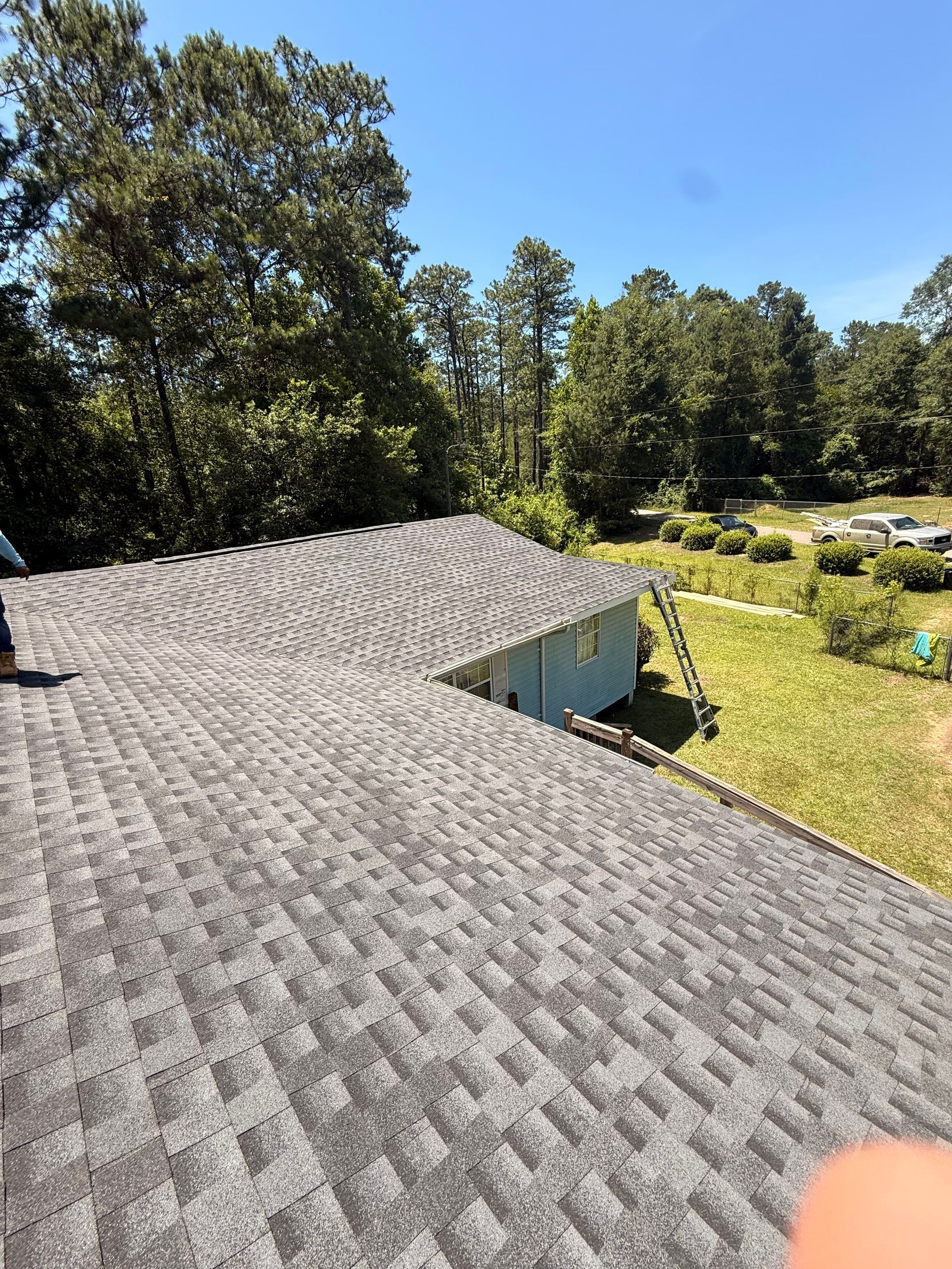 Full Architectural Shingle Roof Replacement Following Storm Damage in Wiggins by Frontline Roofing