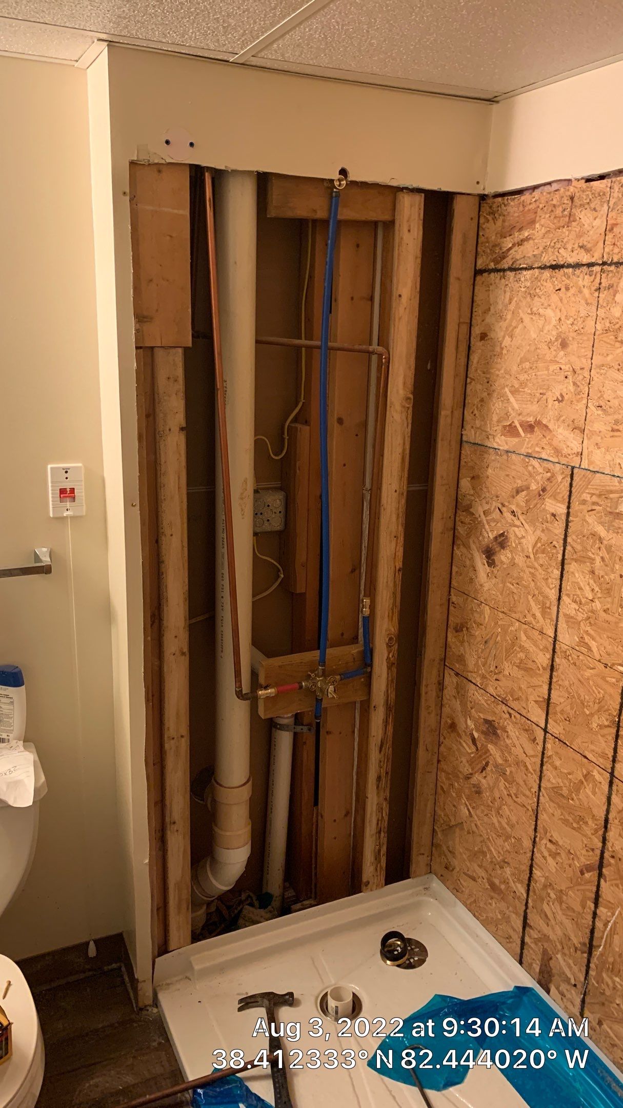 Tub to Shower Conversion using BCI Acrylic Shower System by Secure Construction Company Inc