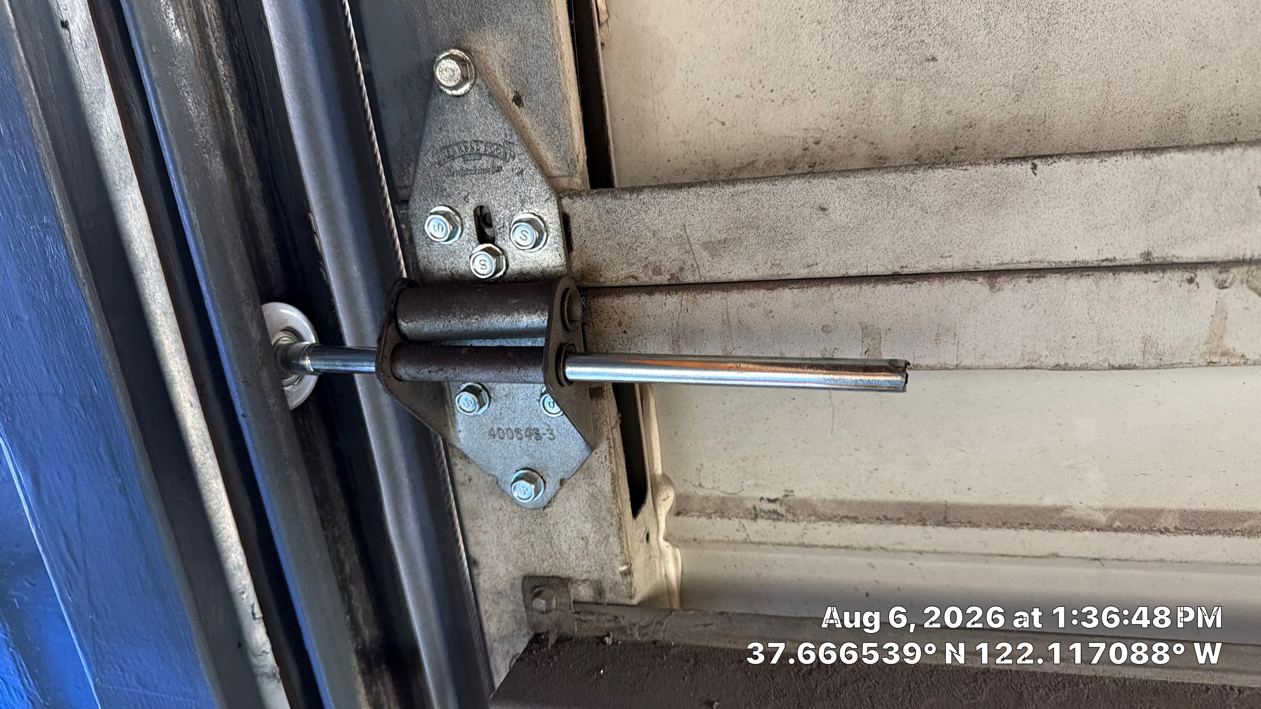 Project in Hayward, CA by Valiant Garage Door