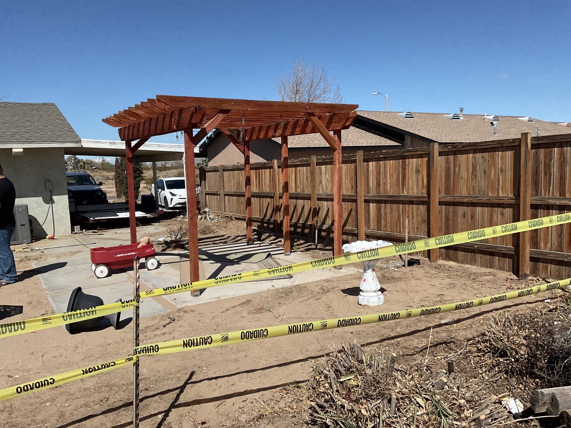 Fence Installation using Vinyl by Fence Guys Inc.