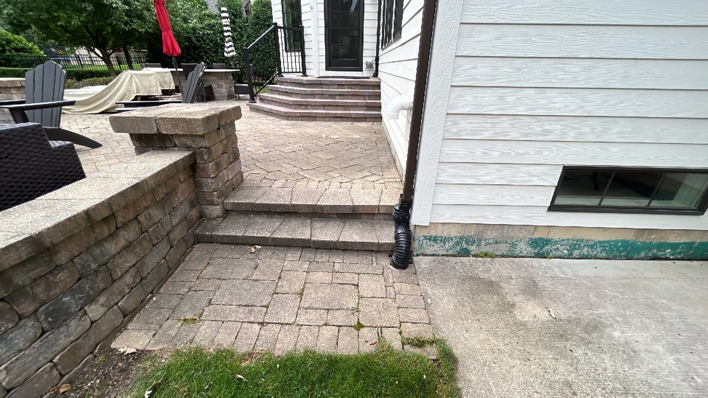 Brick paver clean, sand and seal.  using Surebond SB-1300 by Northern Power Washing LLC.