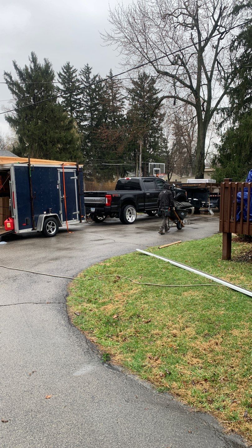 Residential Roofing Installation using Vic West Nothridge Slate by 4Ever Metal Roofing