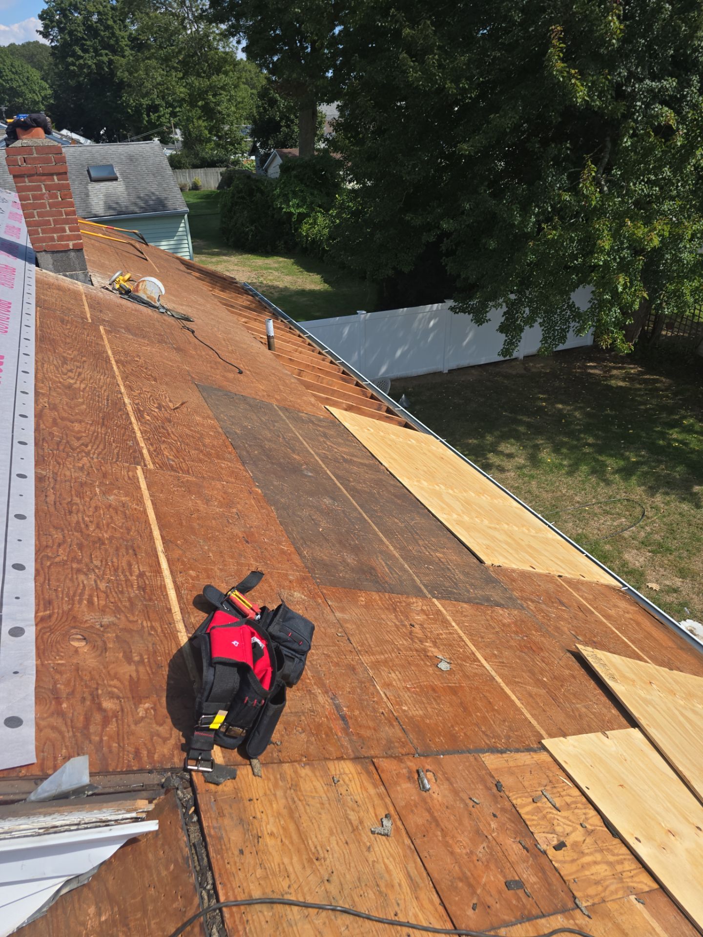 Residential Roofing Installation using Owens Corning TruDefinition Duration Sierra Gray by A Plus Exterior