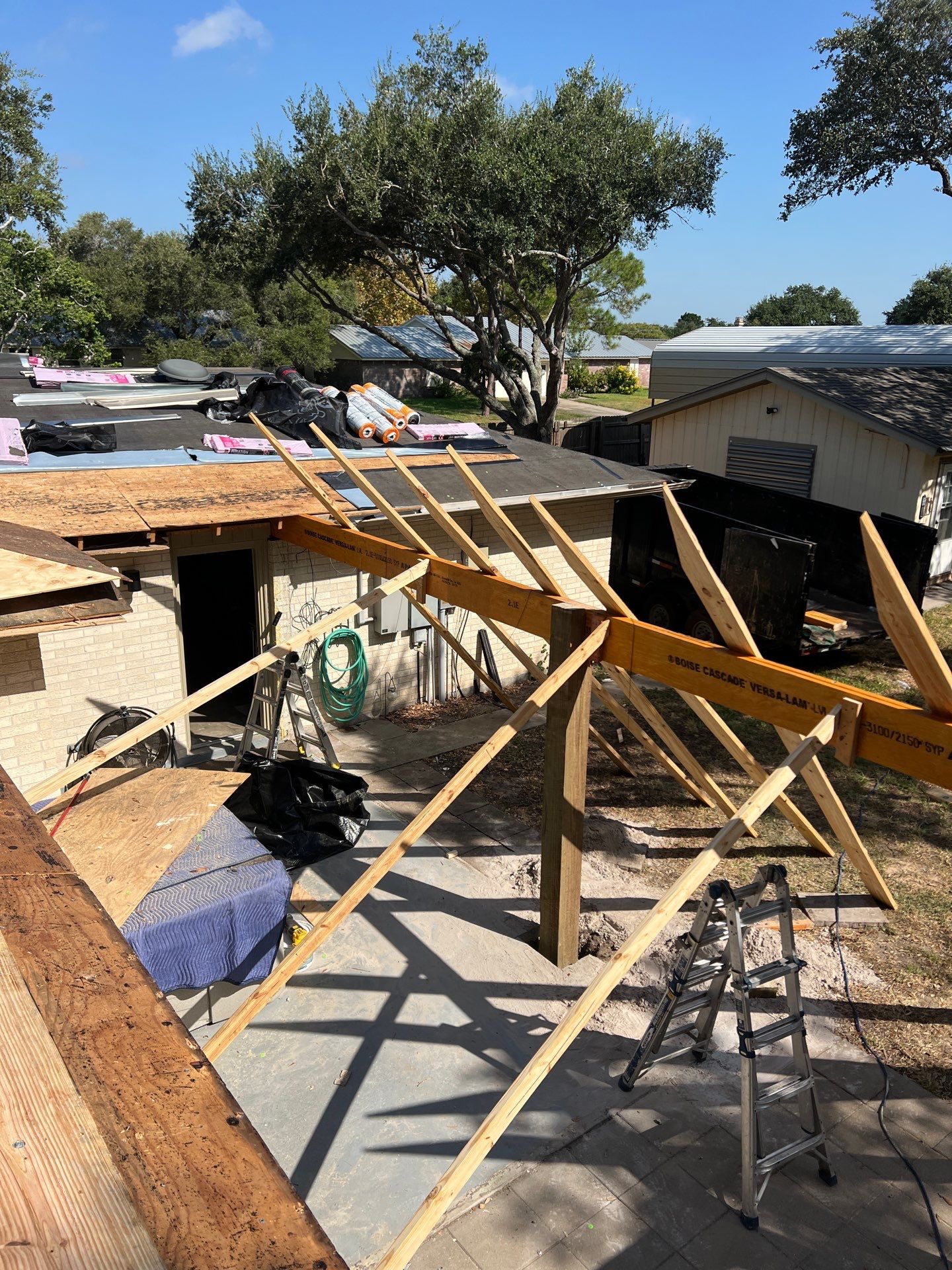 Patio? We got you Covered! by Bayfront Roofing and Construction