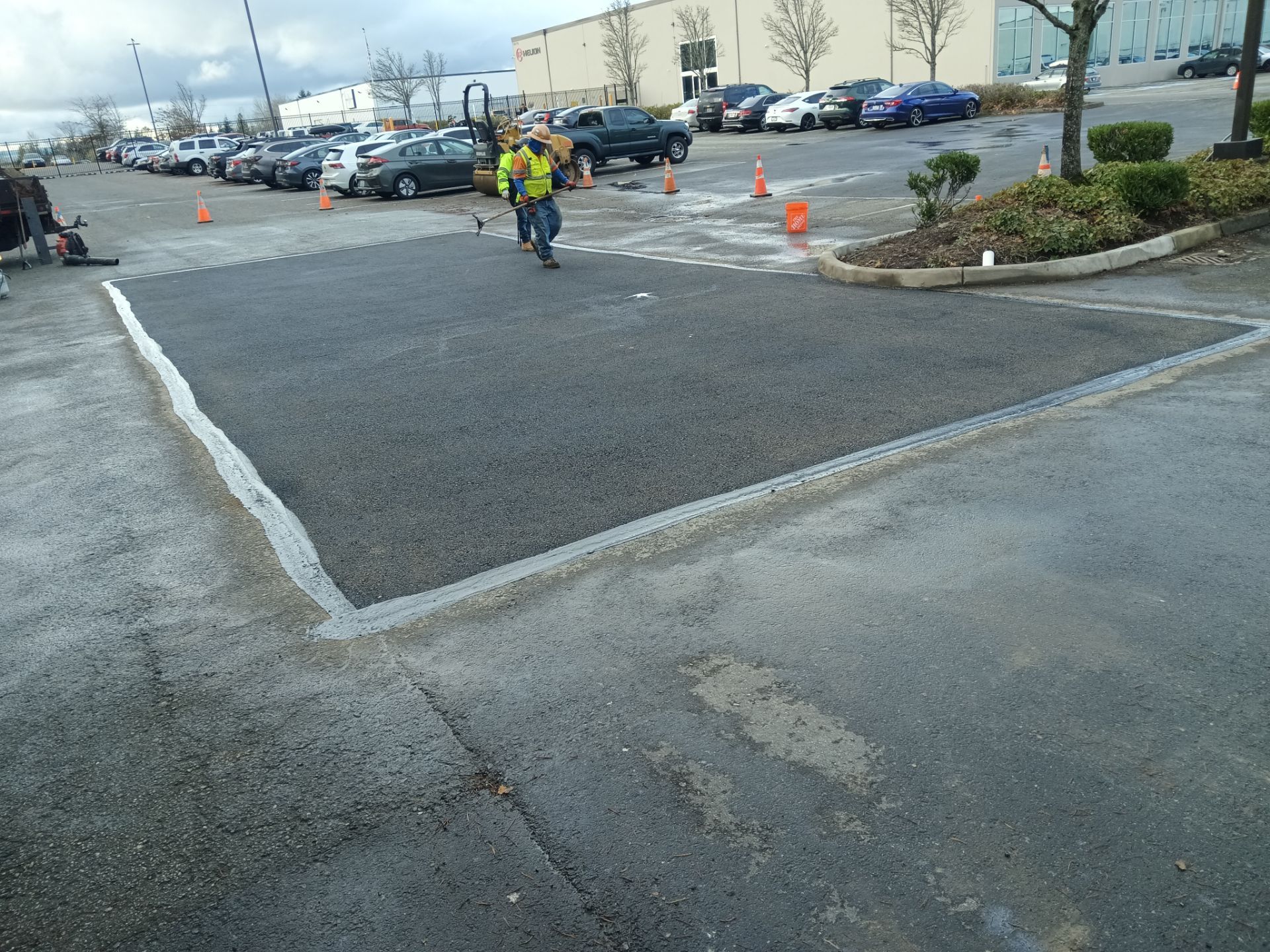 Tyler | Patch & Spot Repair and Curbing, Concrete & Asphalt Project by Jireh Asphalt & Concrete Inc 